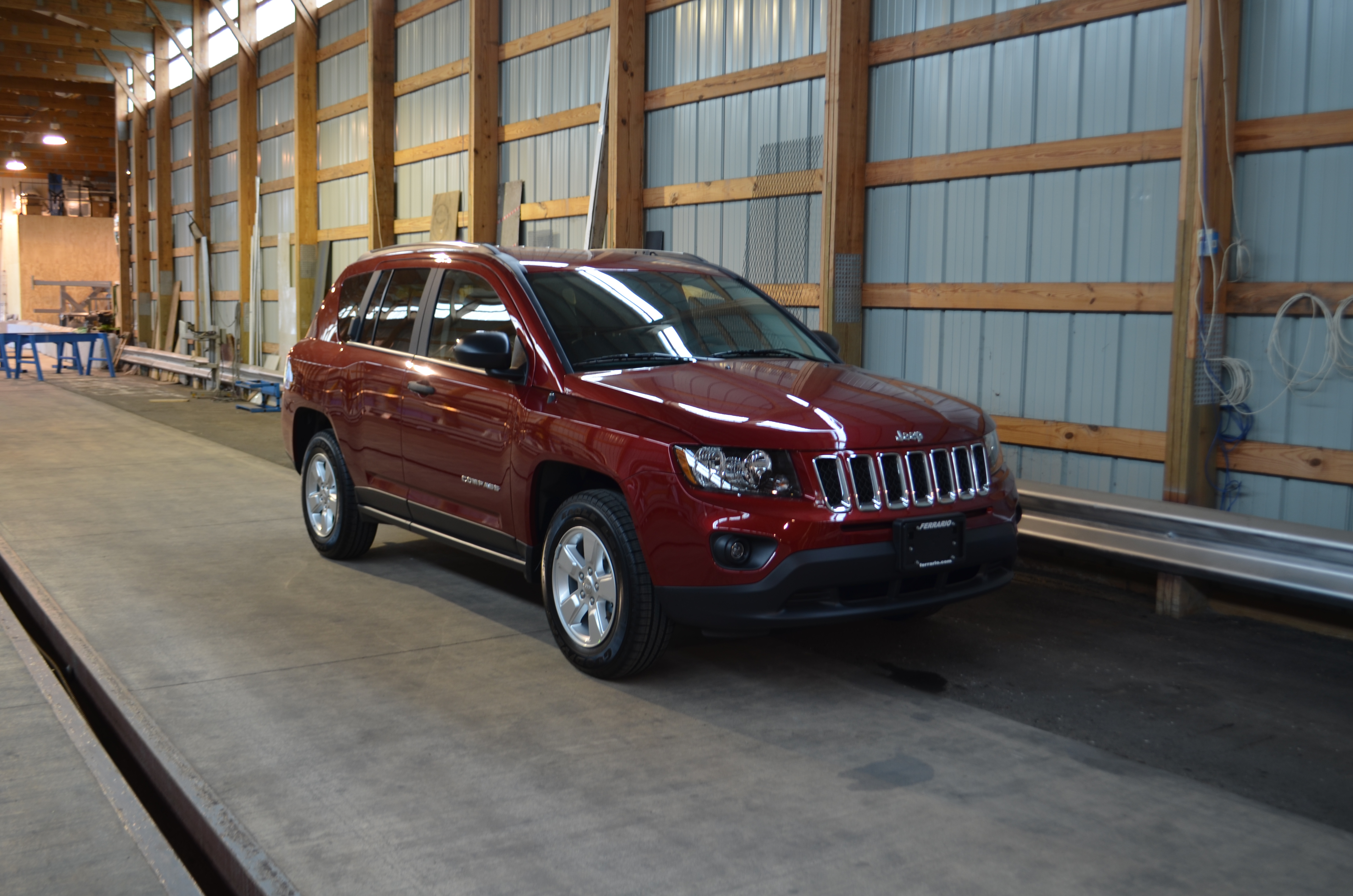 2014 JEEP COMPASS crash image