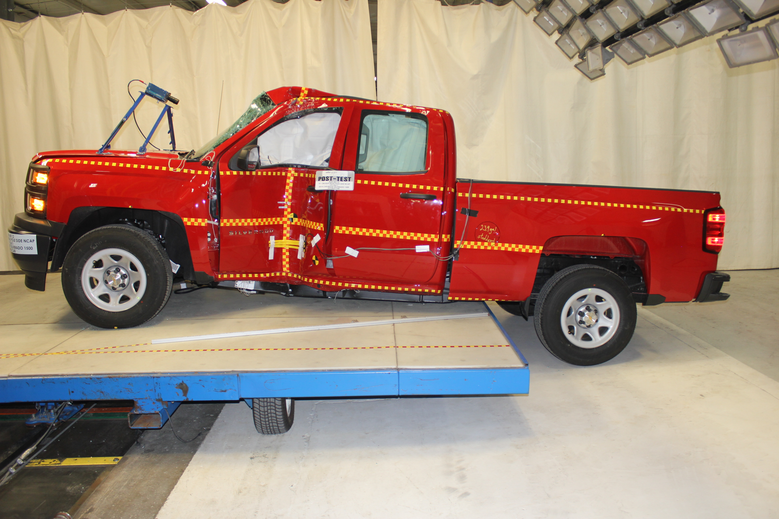 2014 CHEVROLET SILVERADO 1500 crash image 8