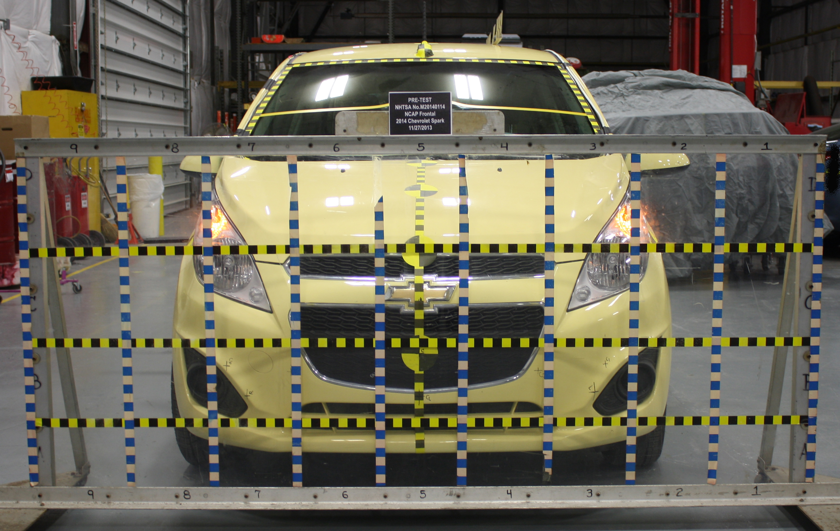 2014 CHEVROLET SPARK crash image