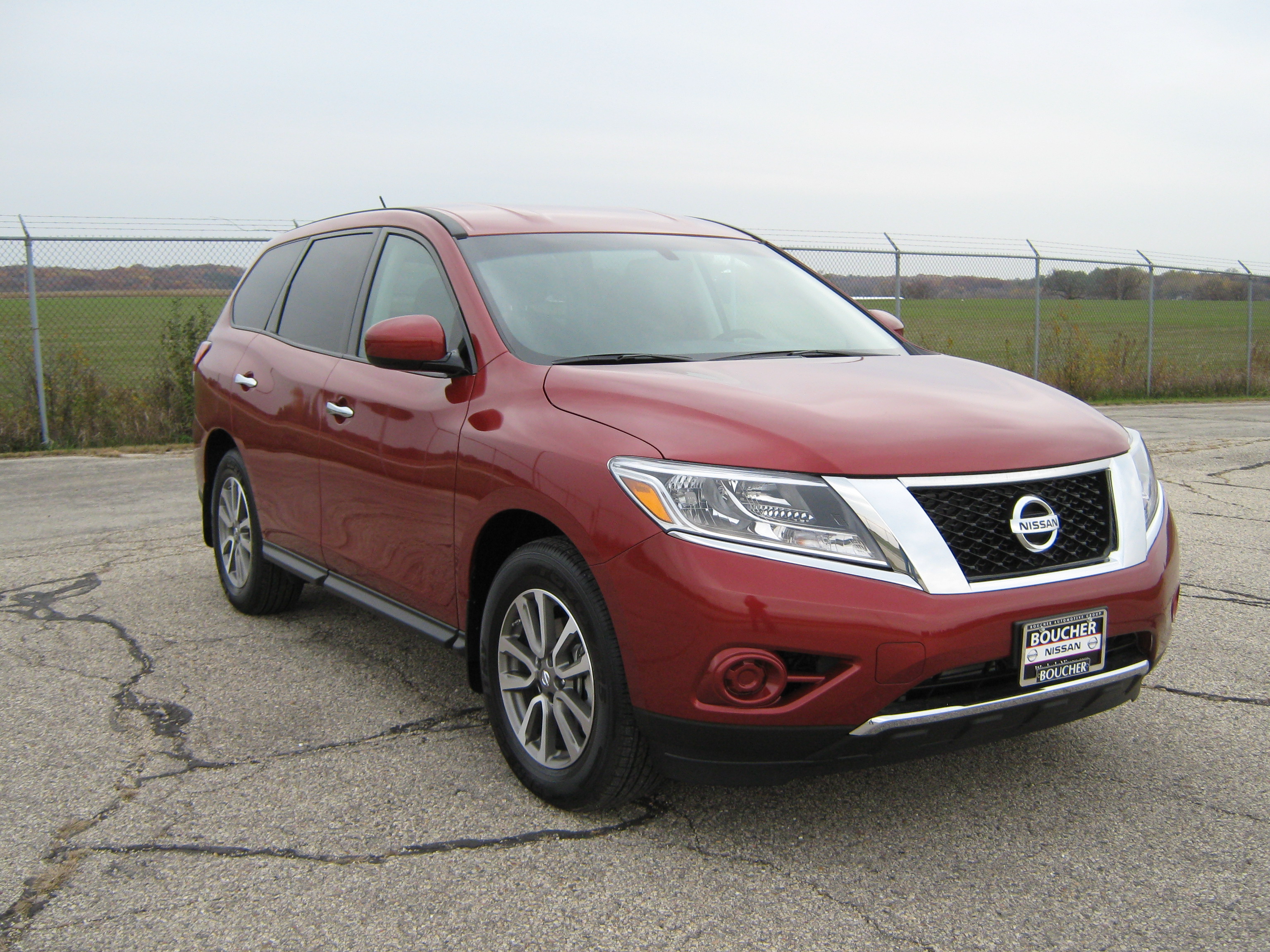 2014 NISSAN PATHFINDER crash image