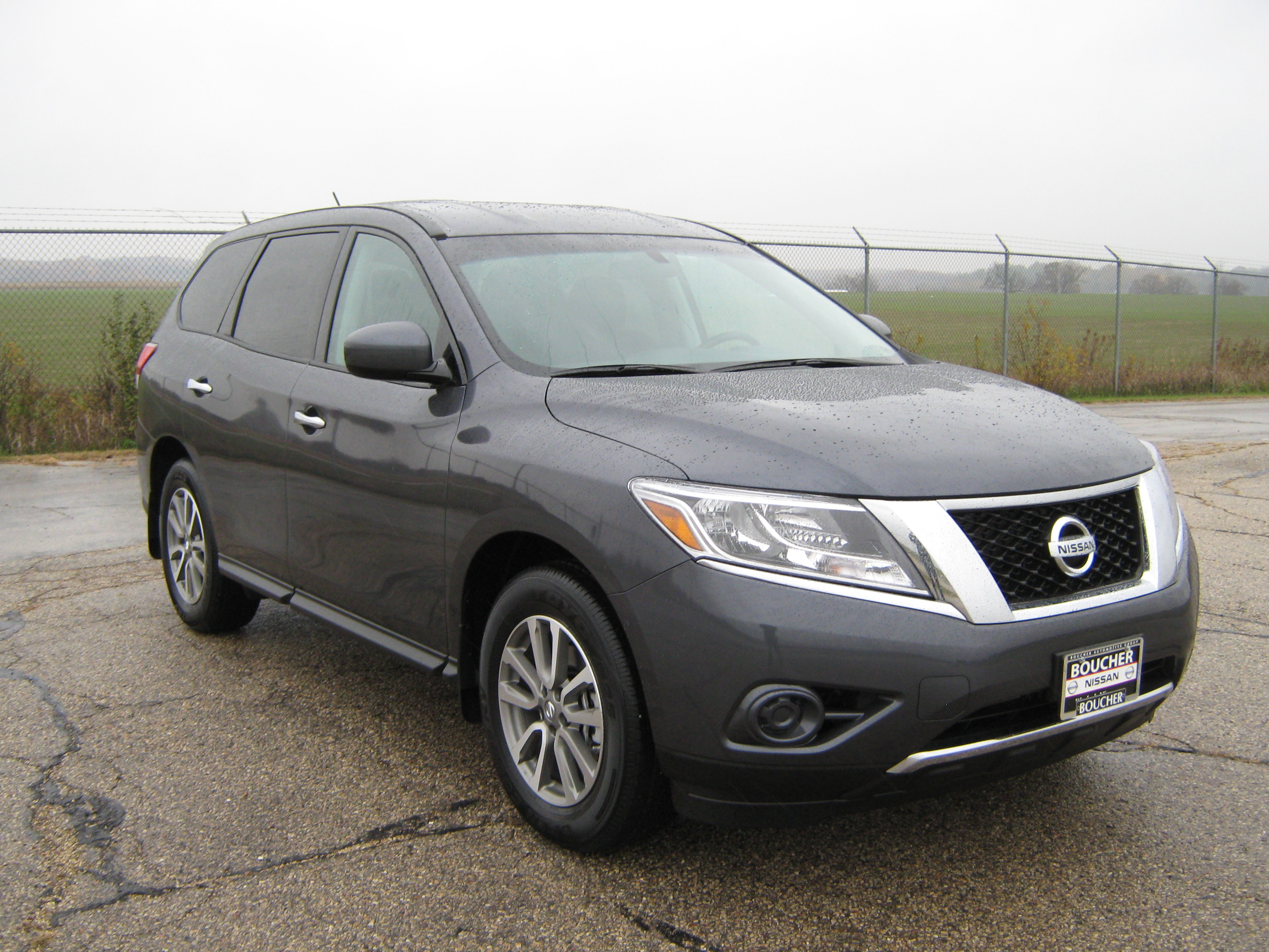 2014 NISSAN PATHFINDER crash image