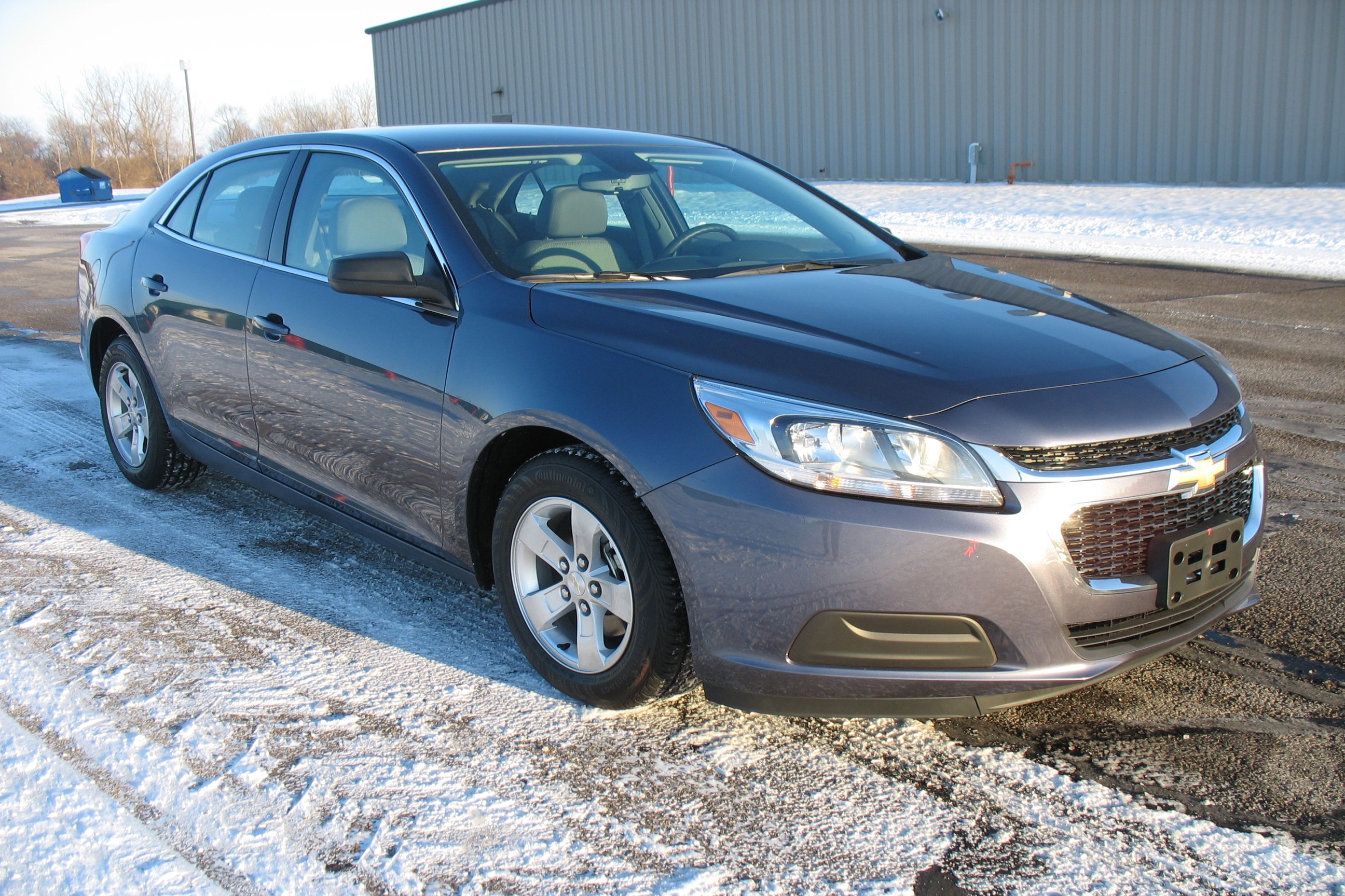 2014 CHEVROLET MALIBU crash-test photo