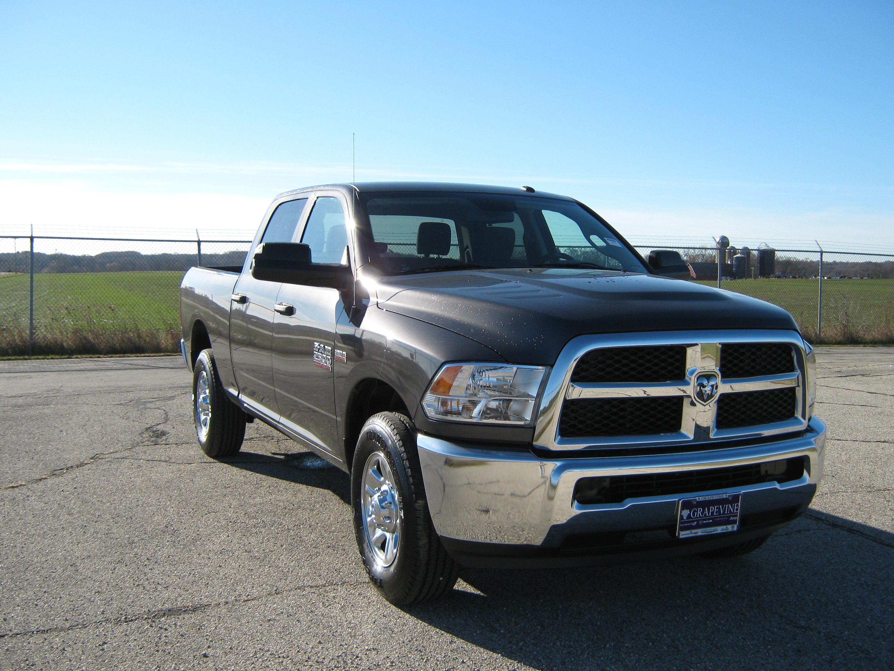2014 RAM 2500 crash-test photo
