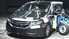 2014 HONDA ODYSSEY crash-test photo