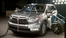 2014 TOYOTA HIGHLANDER crash image