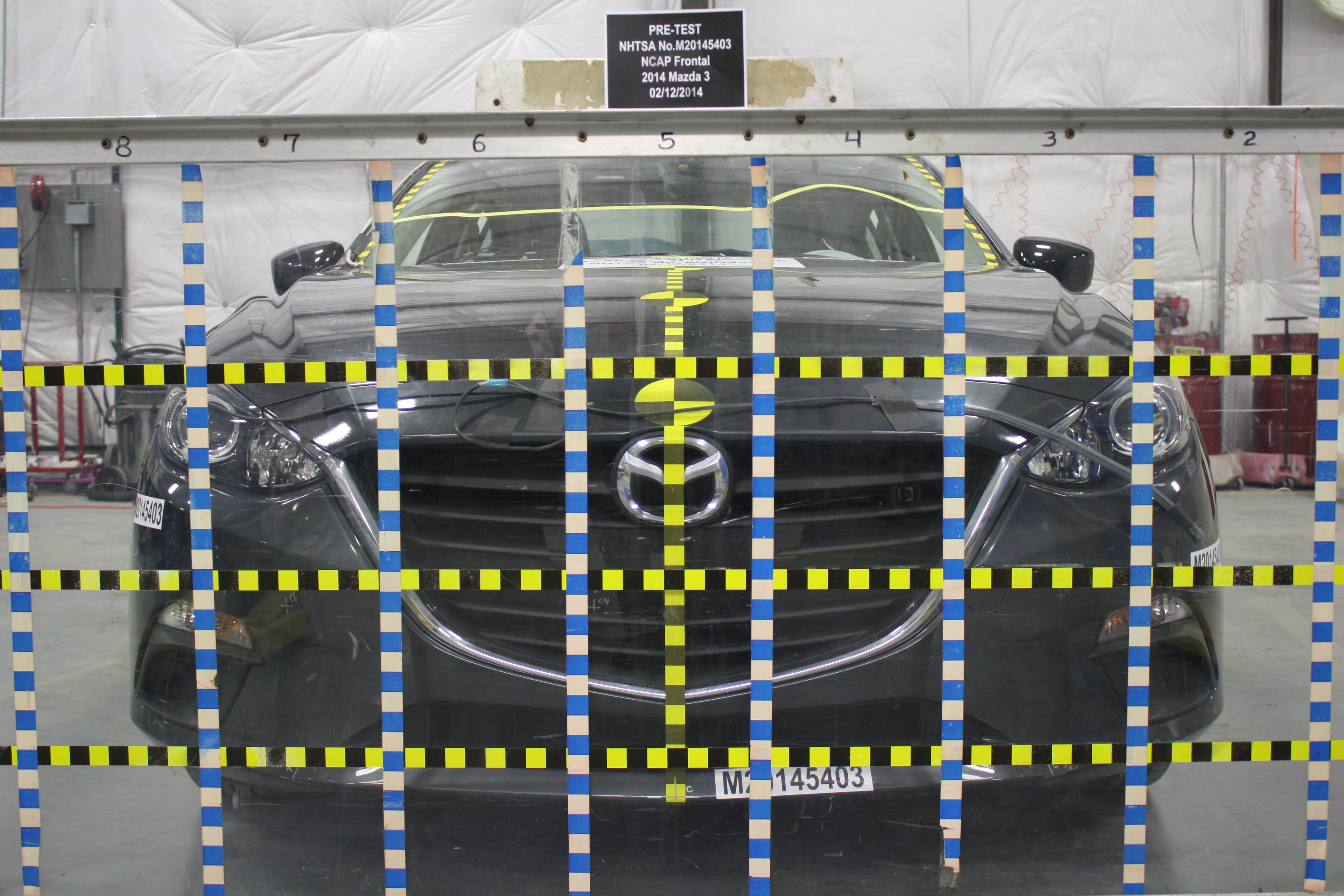 2014 MAZDA MAZDA3 crash image