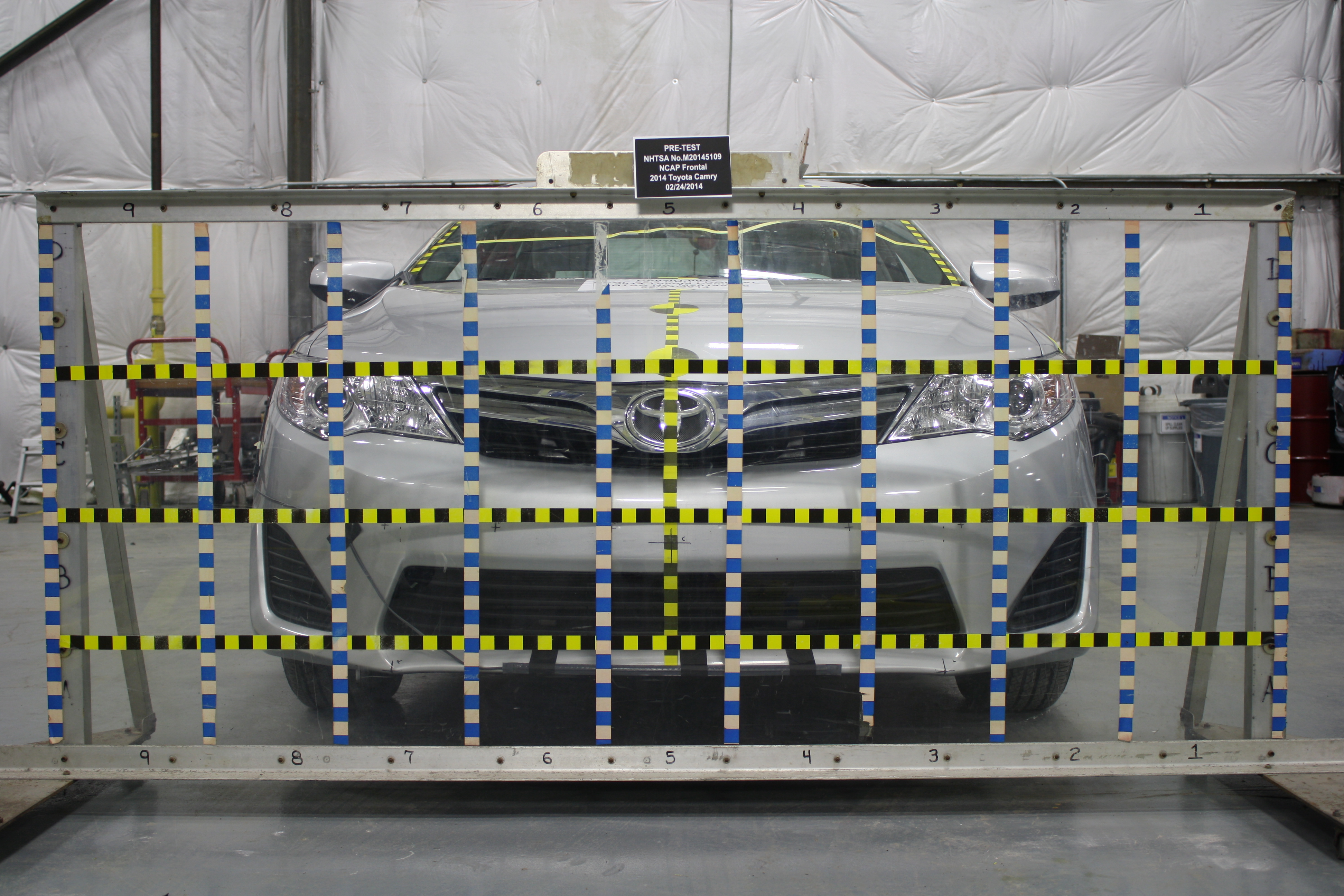 2014 TOYOTA CAMRY crash image