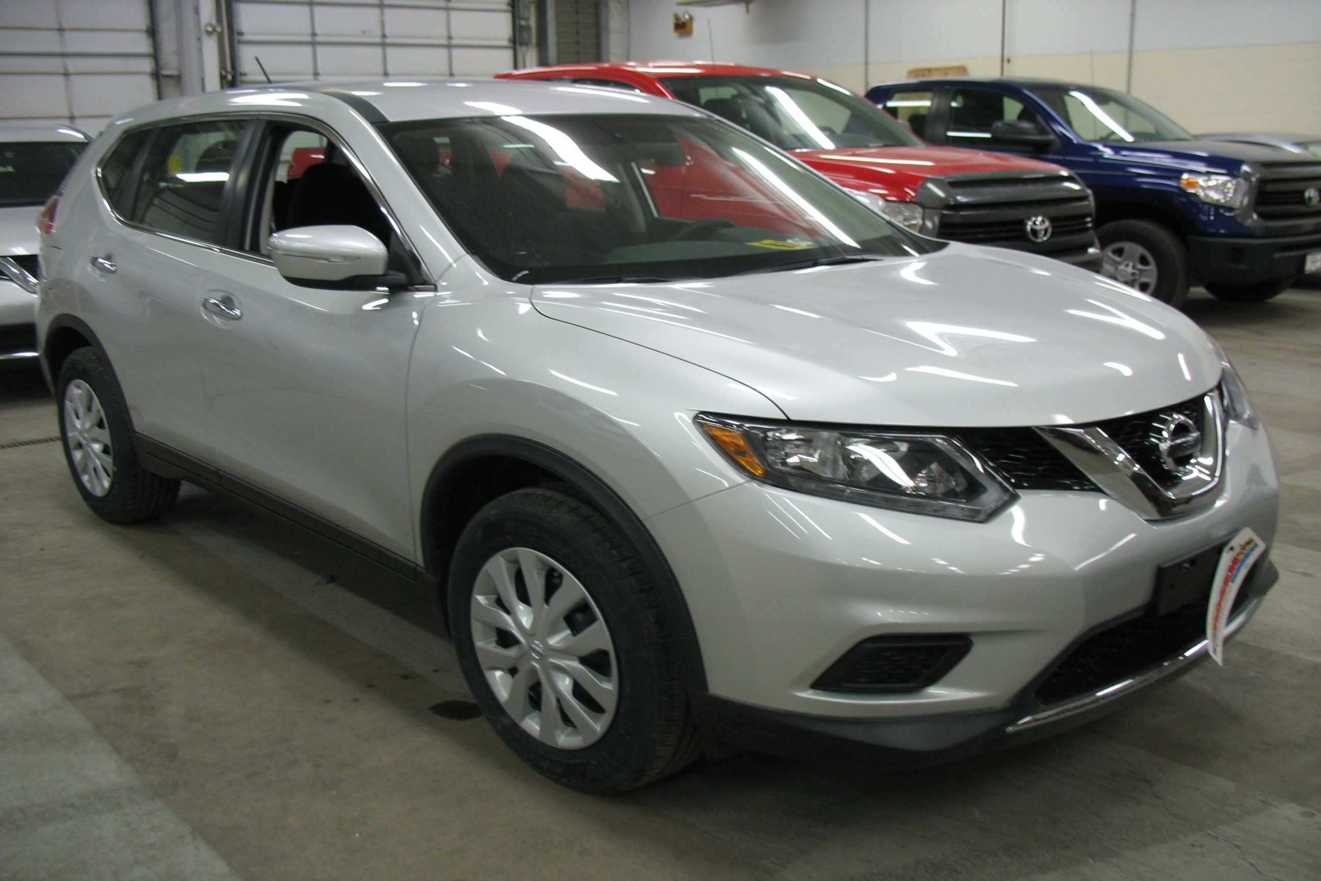 2014 NISSAN ROGUE crash image