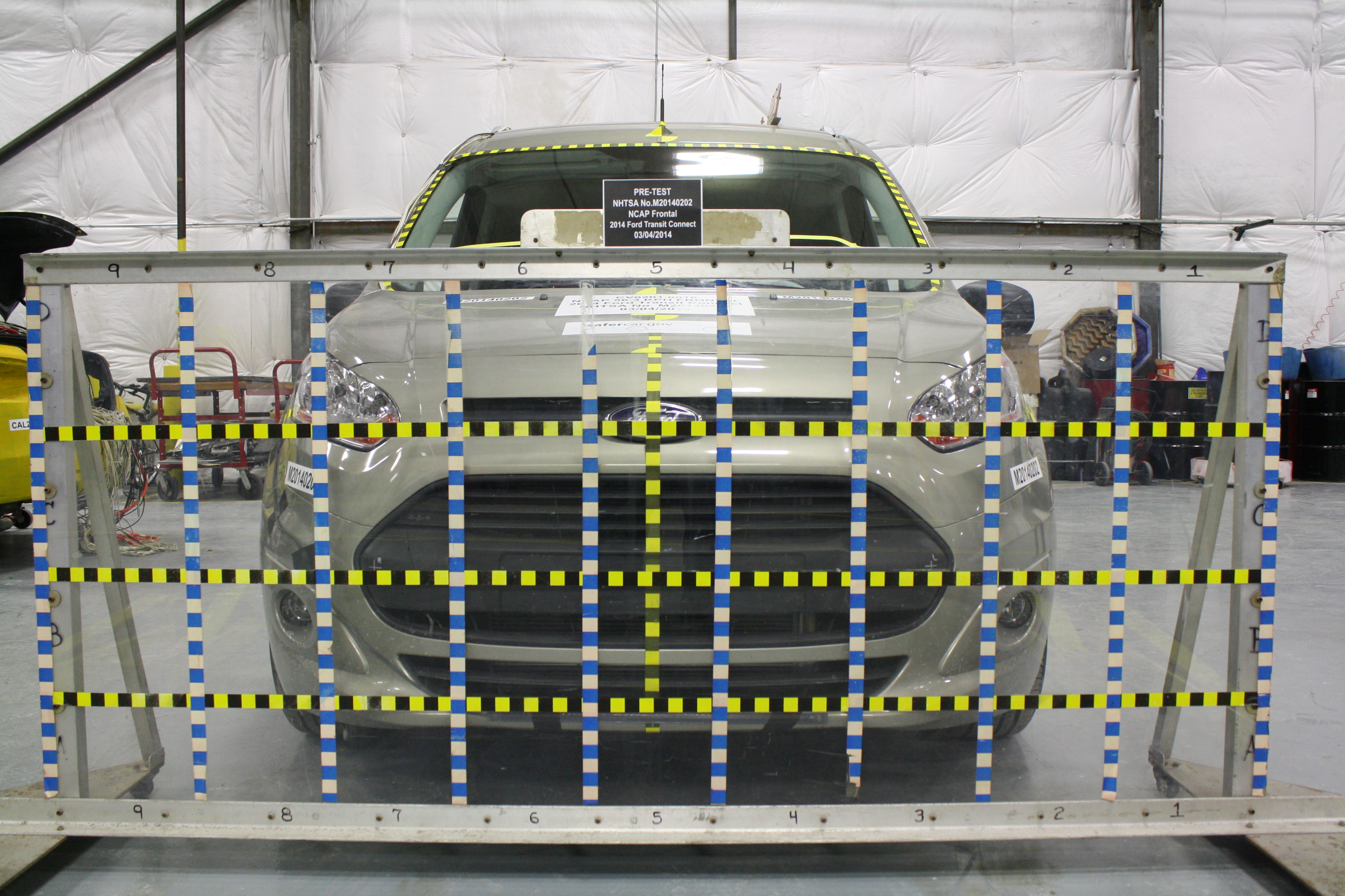 2014 FORD TRANSIT CONNECT crash-test photo