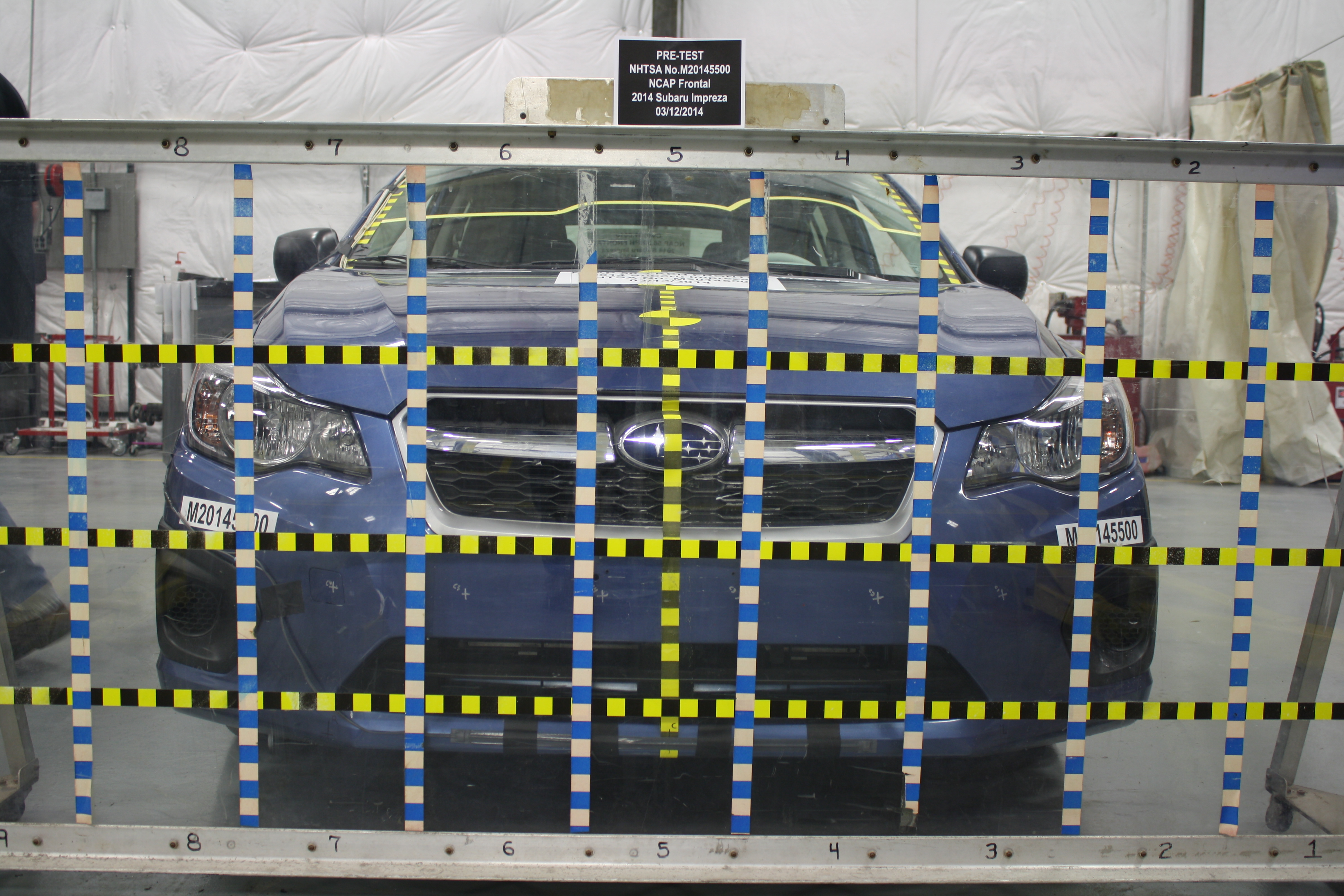 2014 SUBARU IMPREZA crash-test photo