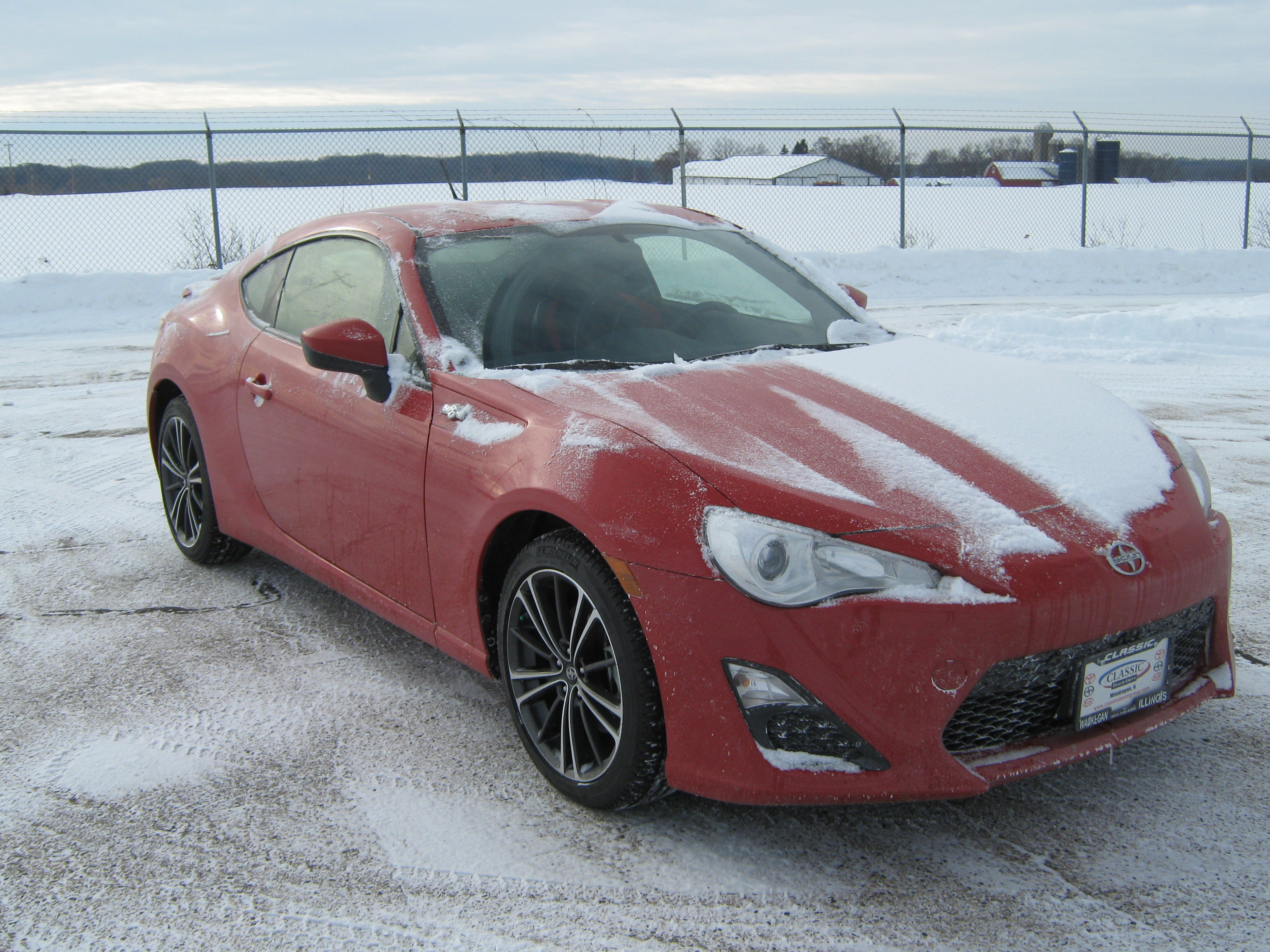 2014 TOYOTA SCION FR-S crash-test photo