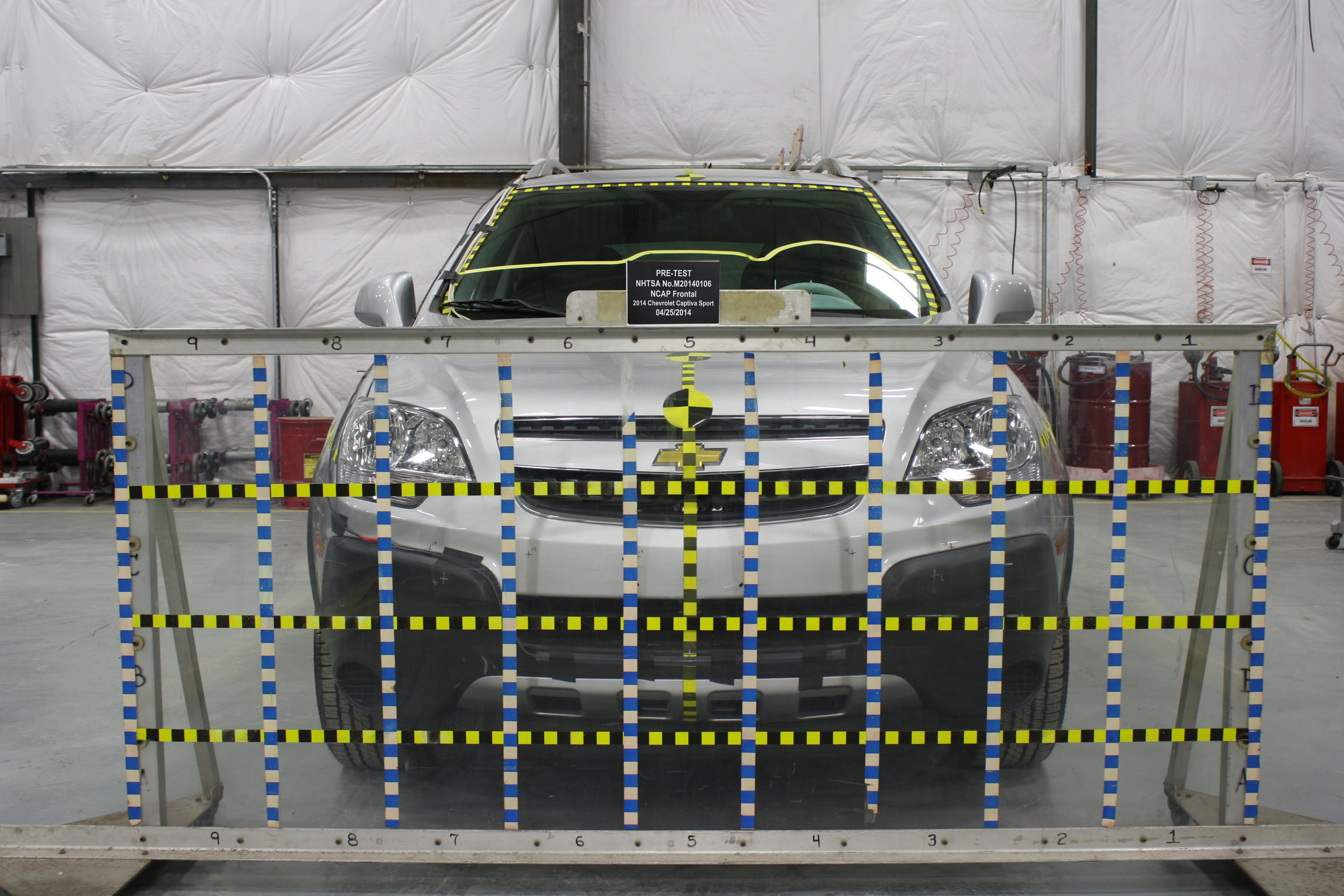 2014 CHEVROLET CAPTIVA crash-test photo