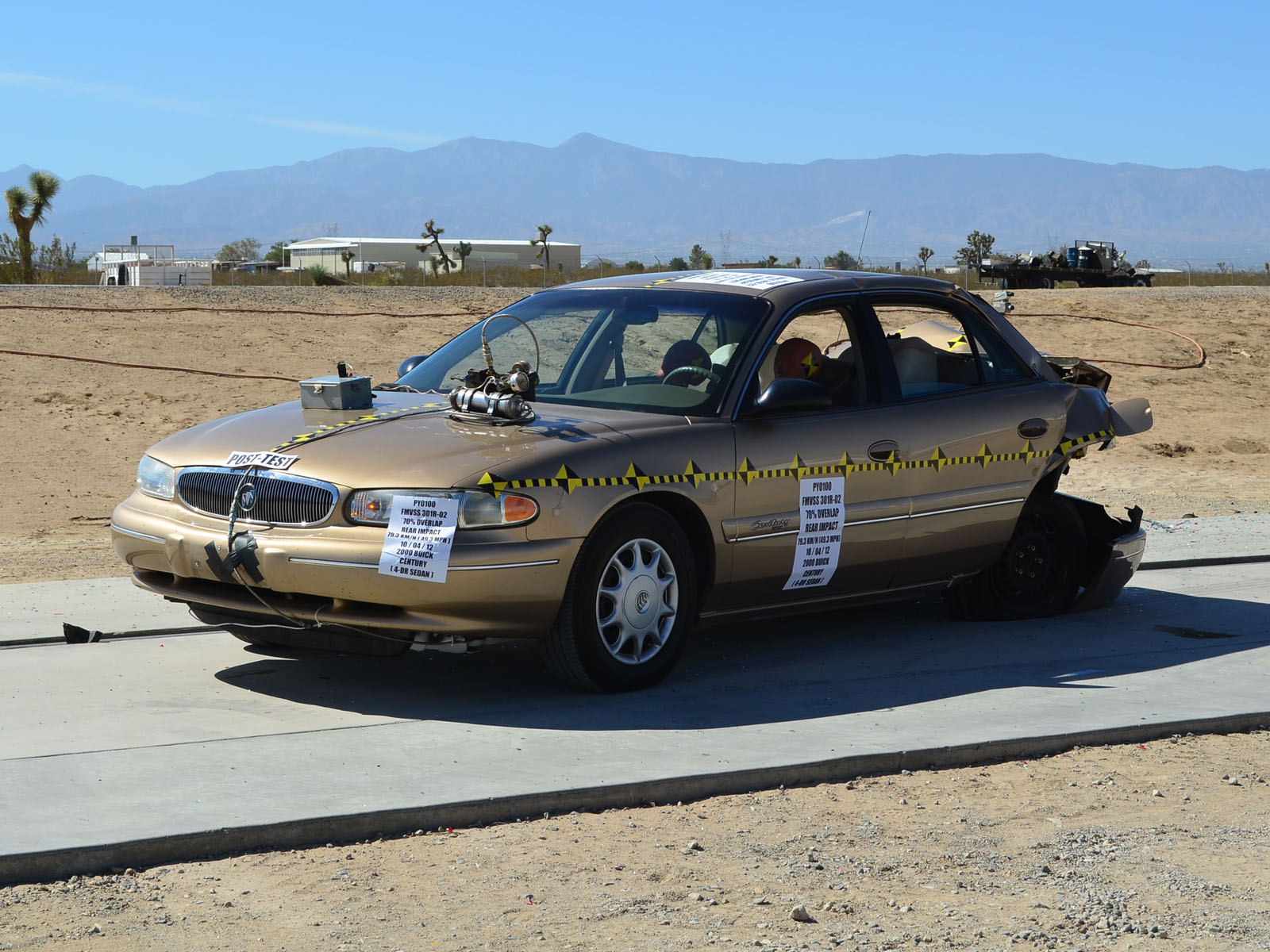 2000 BUICK CENTURY crash-test photo