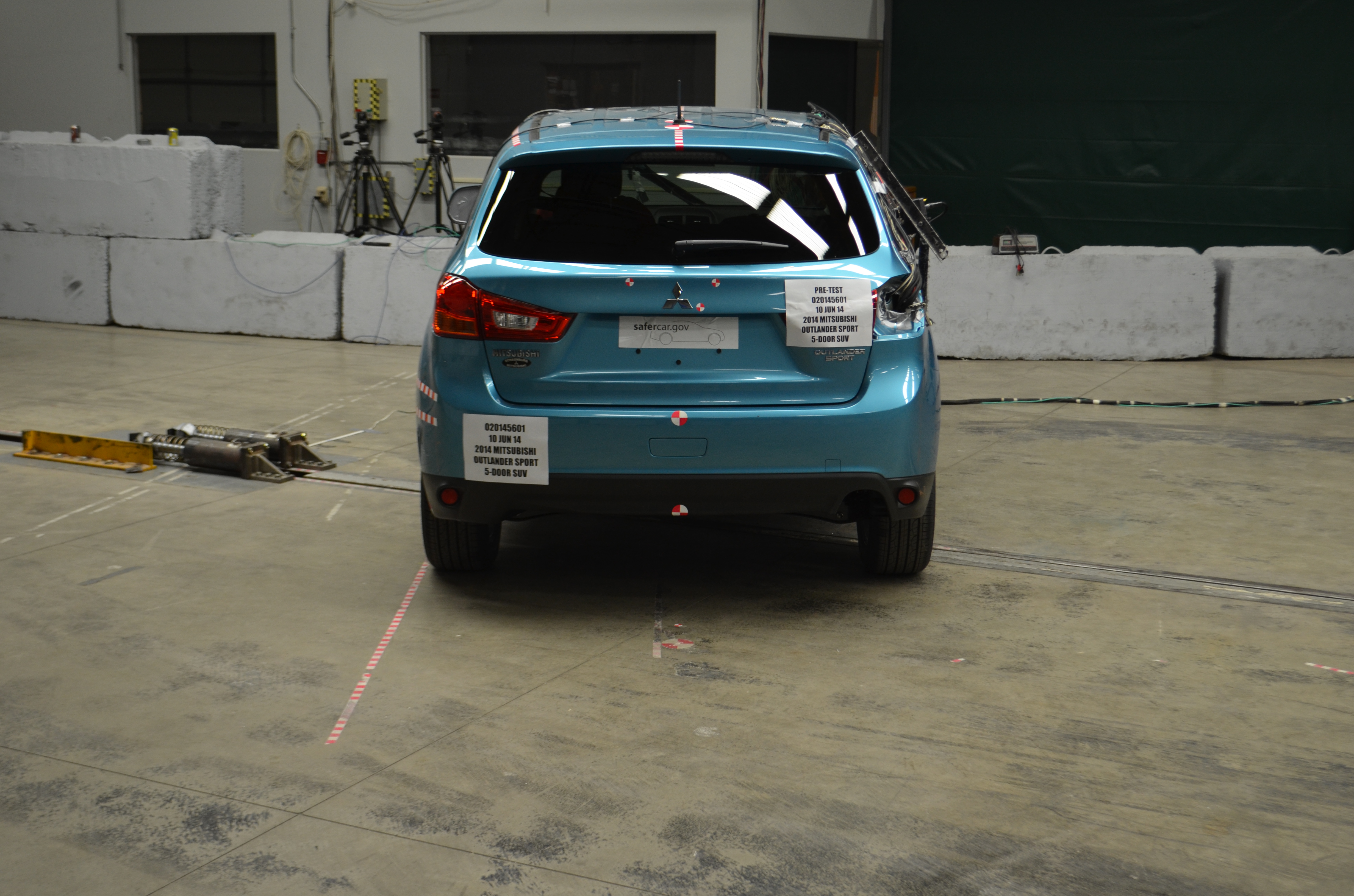 2014 MITSUBISHI OUTLANDER SPORT crash image 12