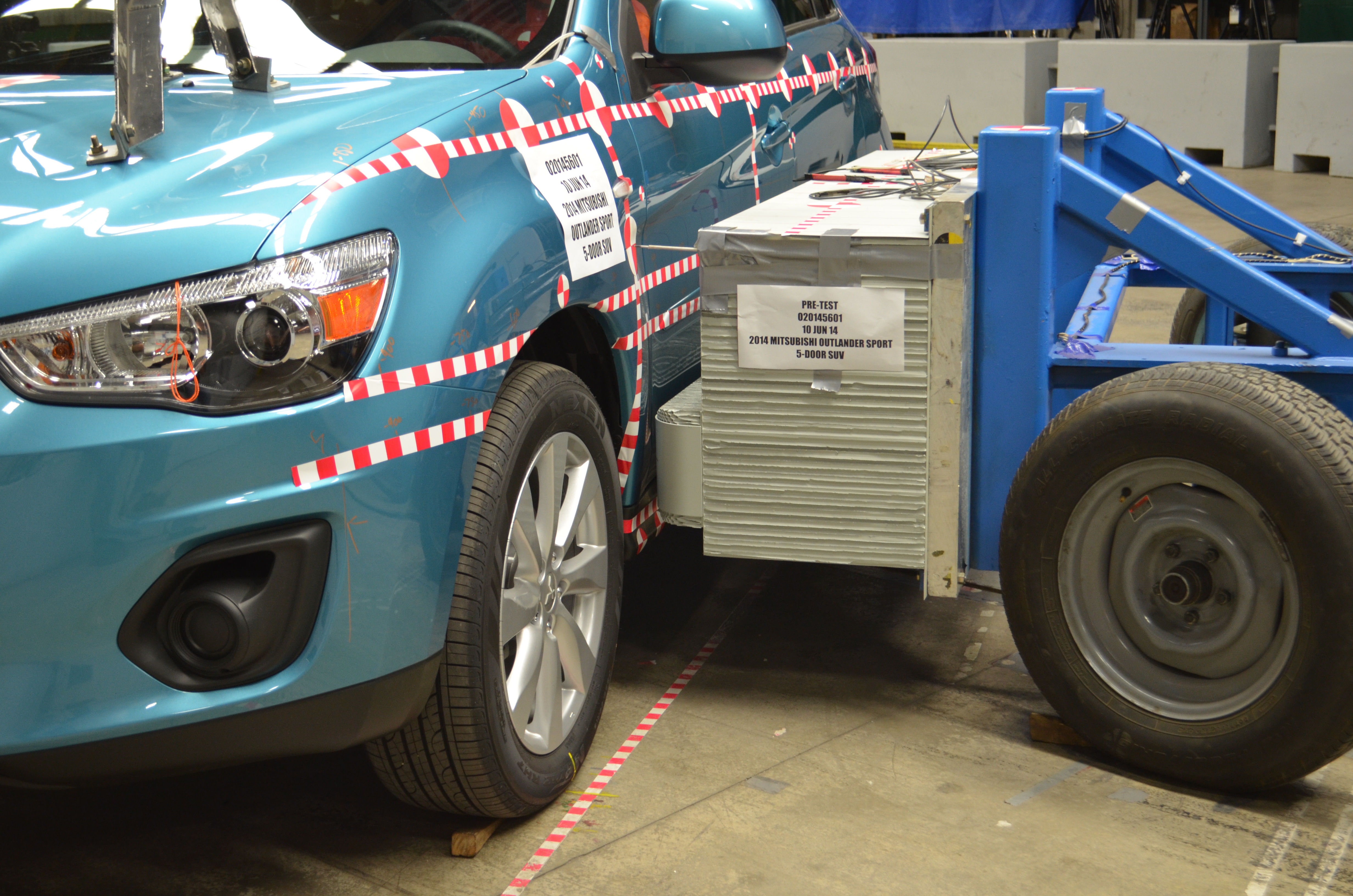 2014 MITSUBISHI OUTLANDER SPORT crash image 18