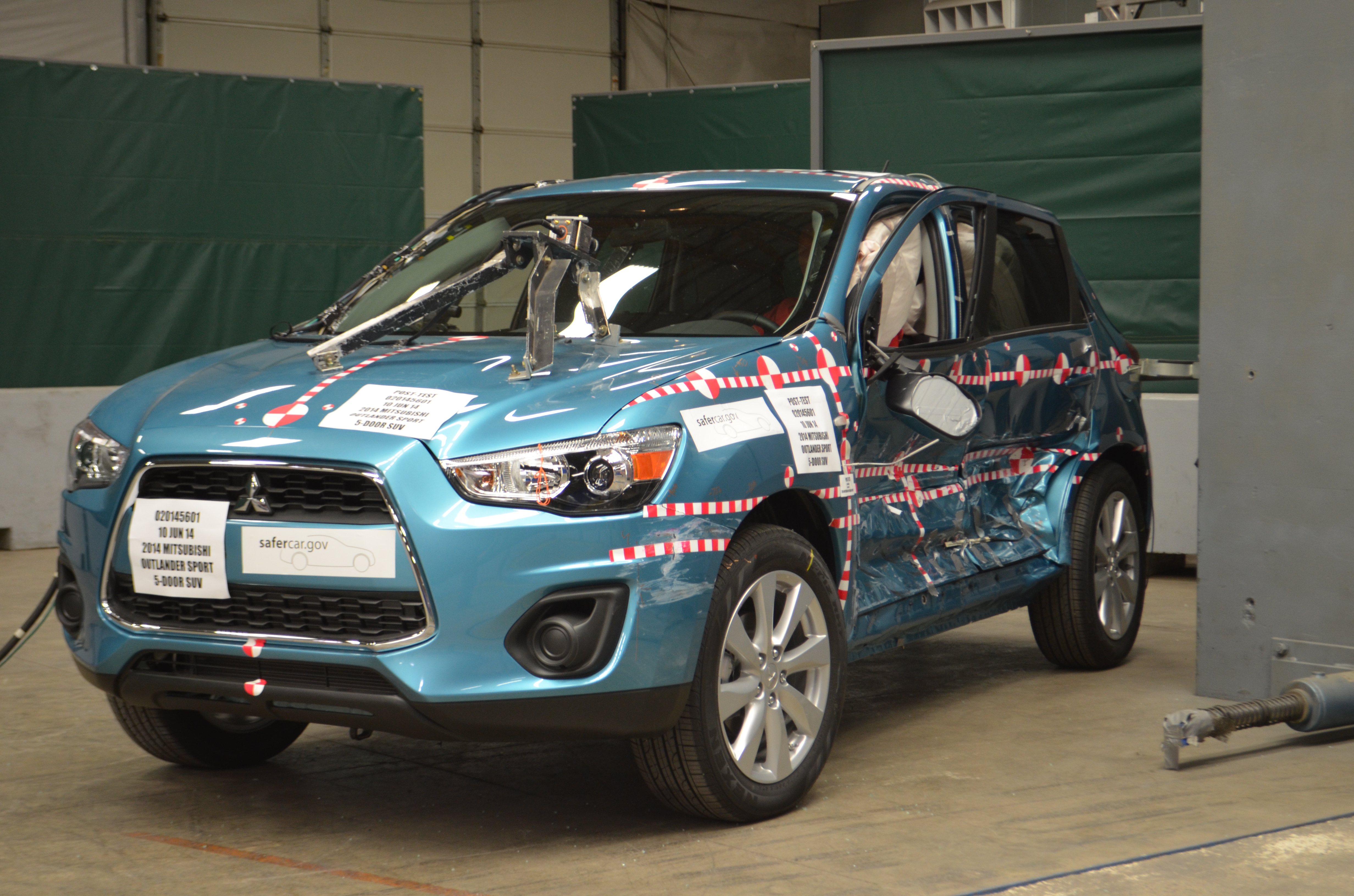 2014 MITSUBISHI OUTLANDER SPORT crash image 7