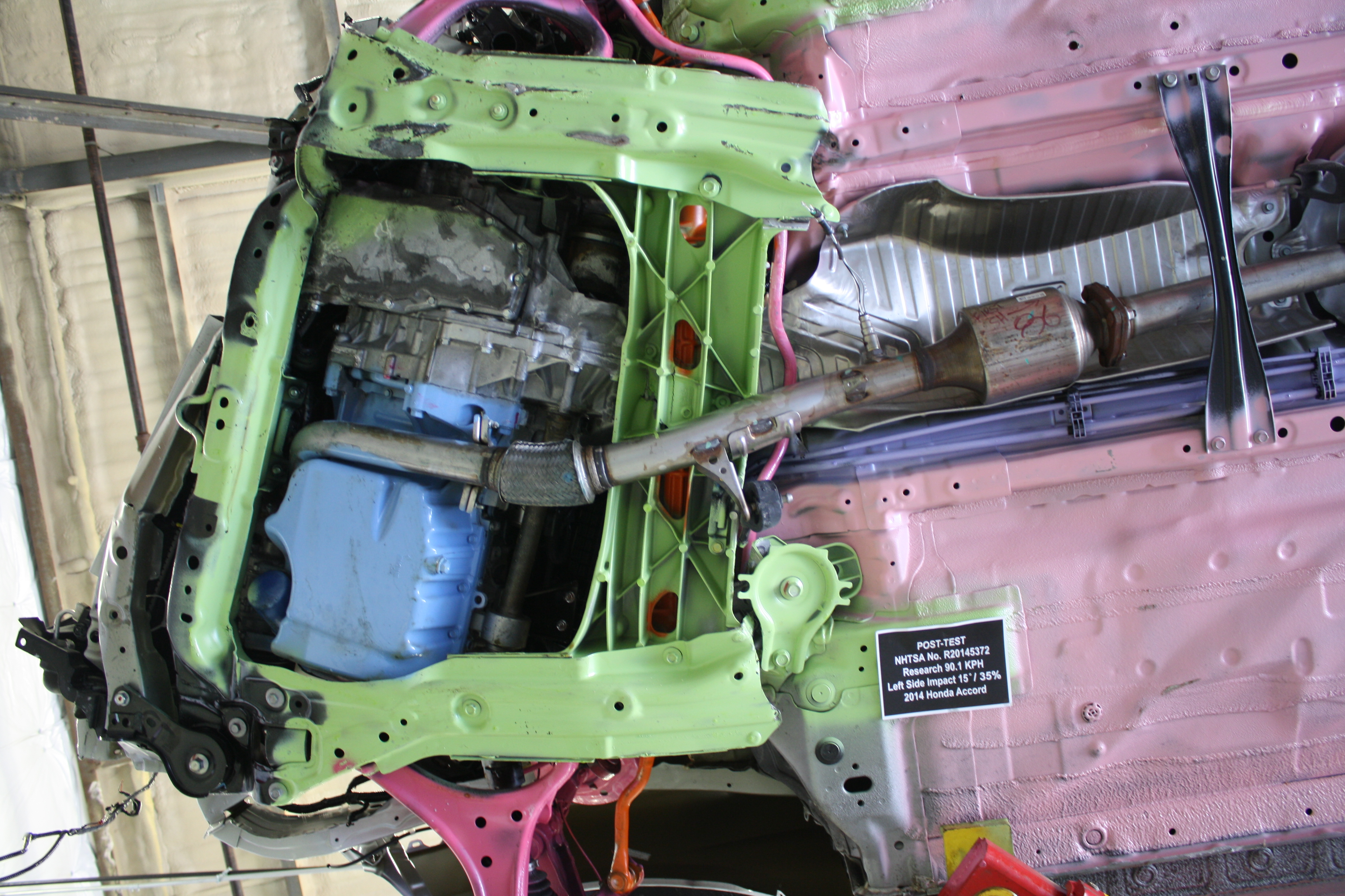 2014 HONDA ACCORD crash-test photo