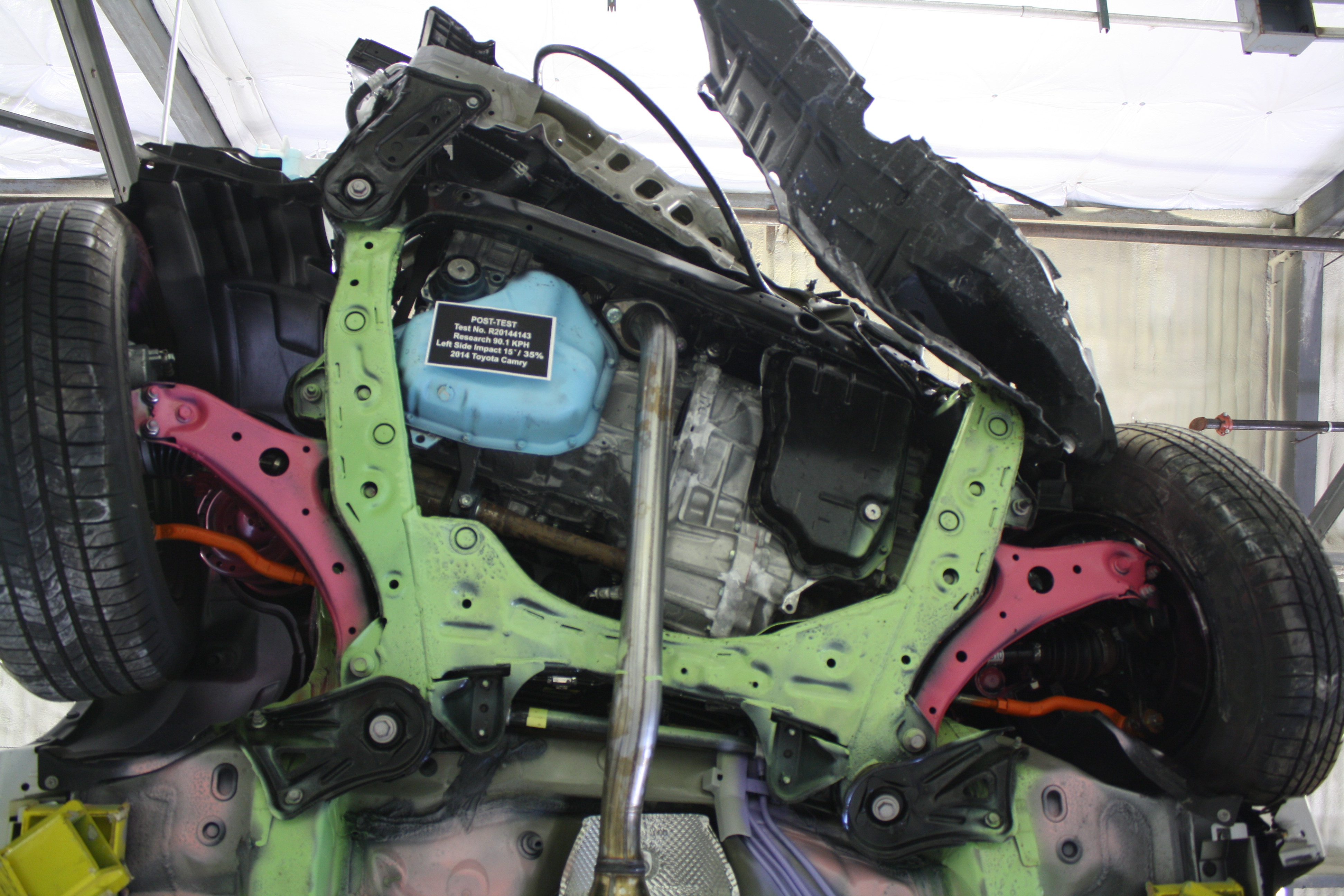 2014 TOYOTA CAMRY crash image