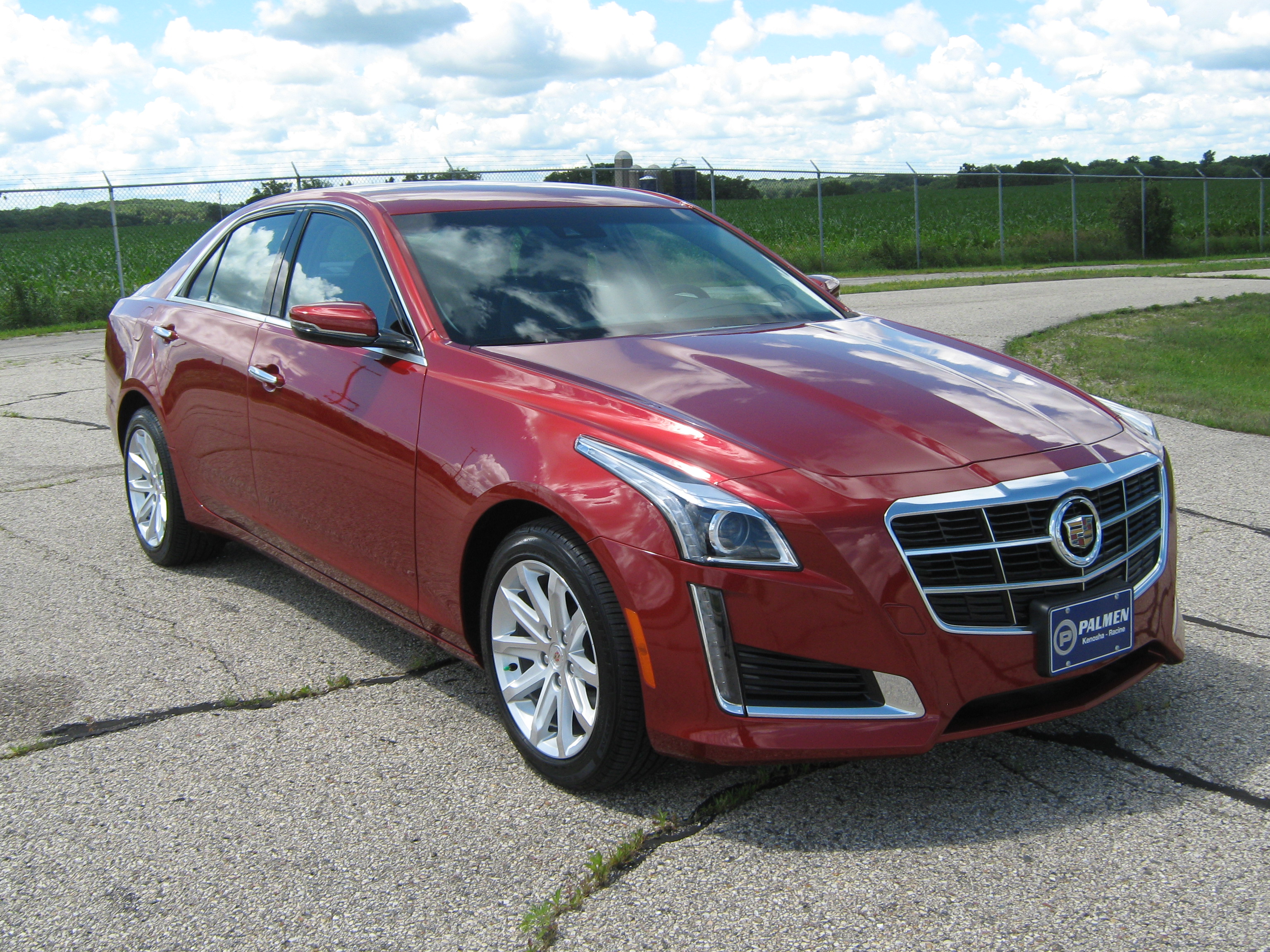 2014 CADILLAC CTS crash image