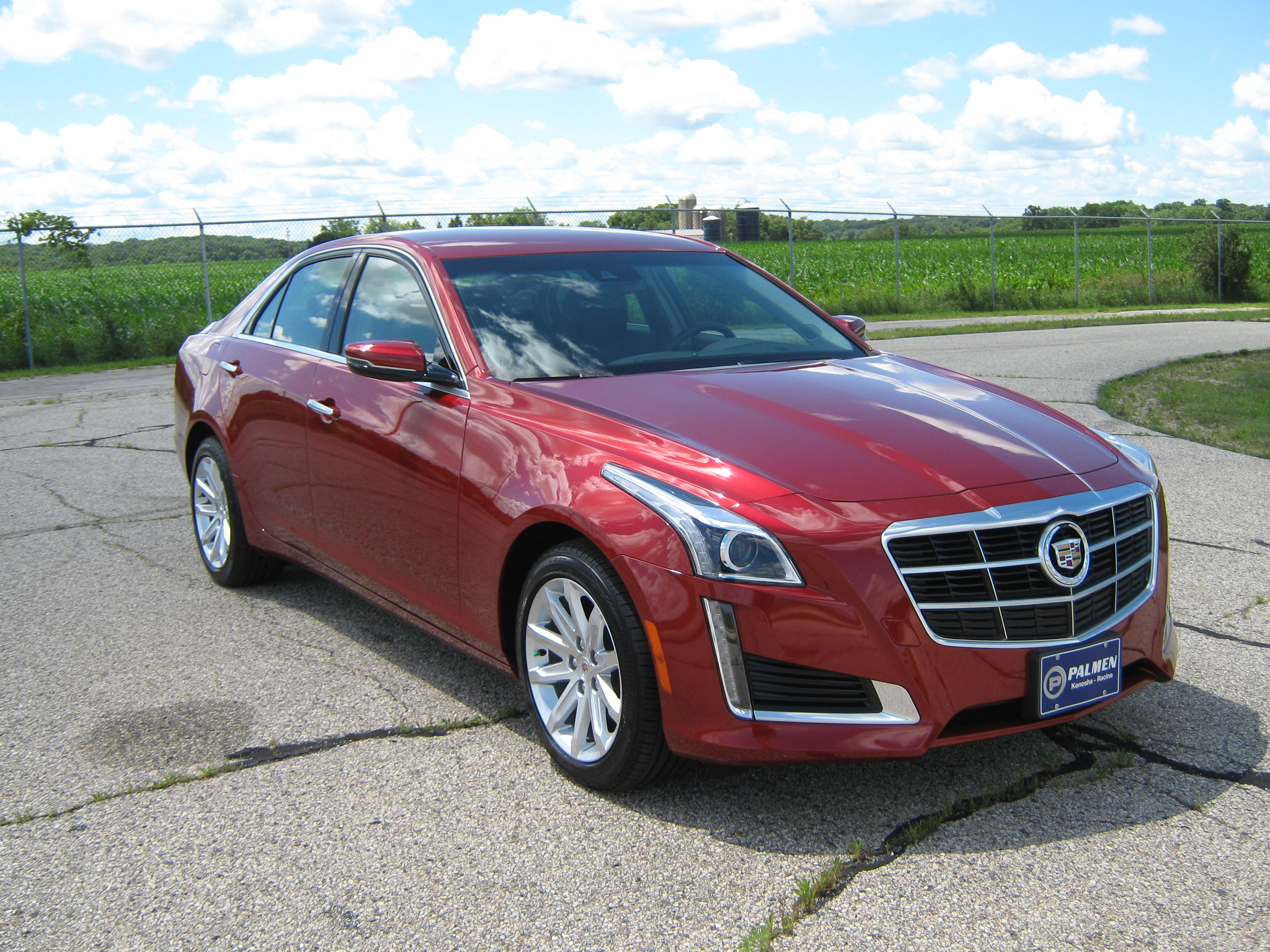 2014 CADILLAC CTS crash image