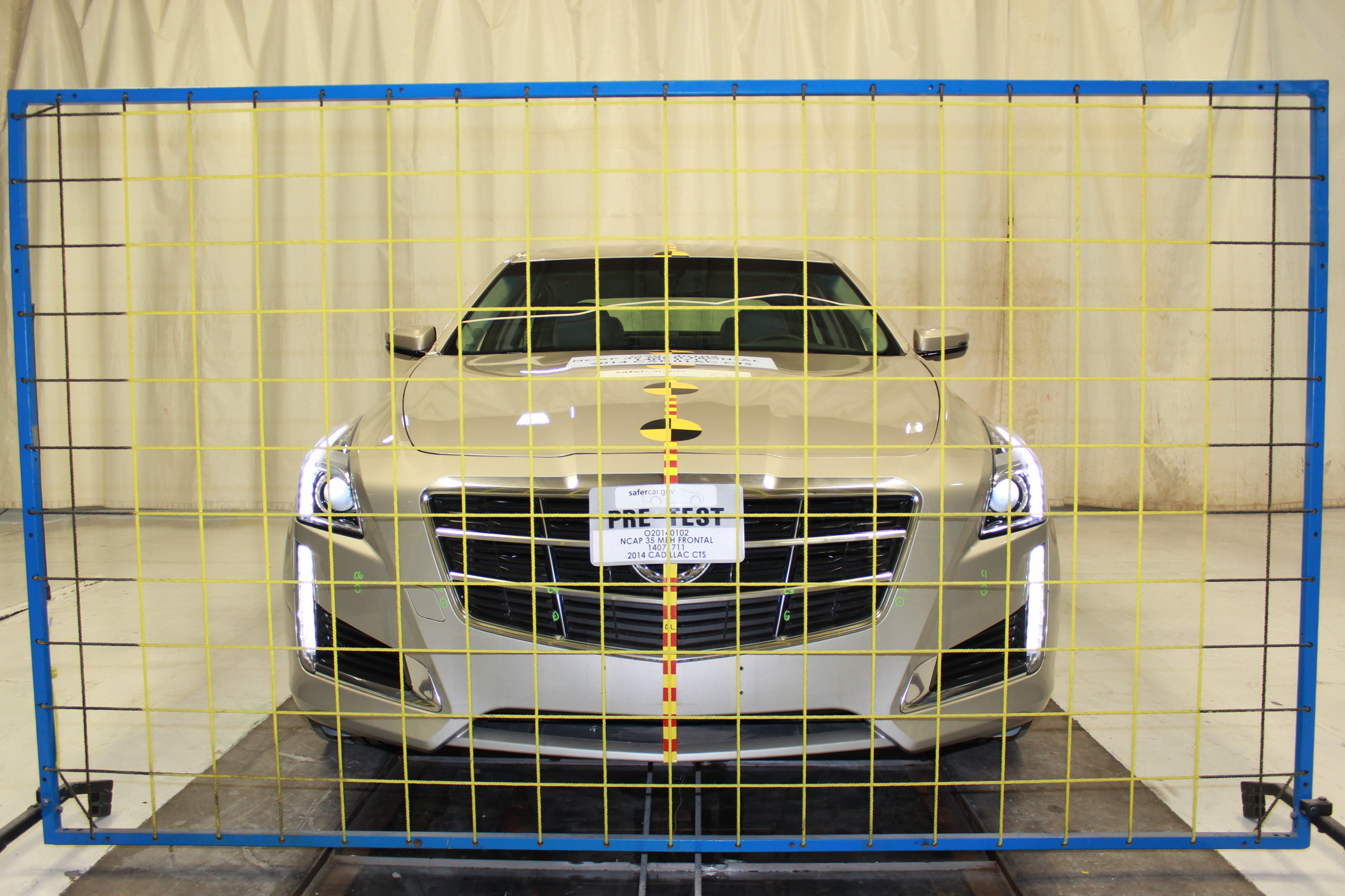 2014 CADILLAC CTS crash image