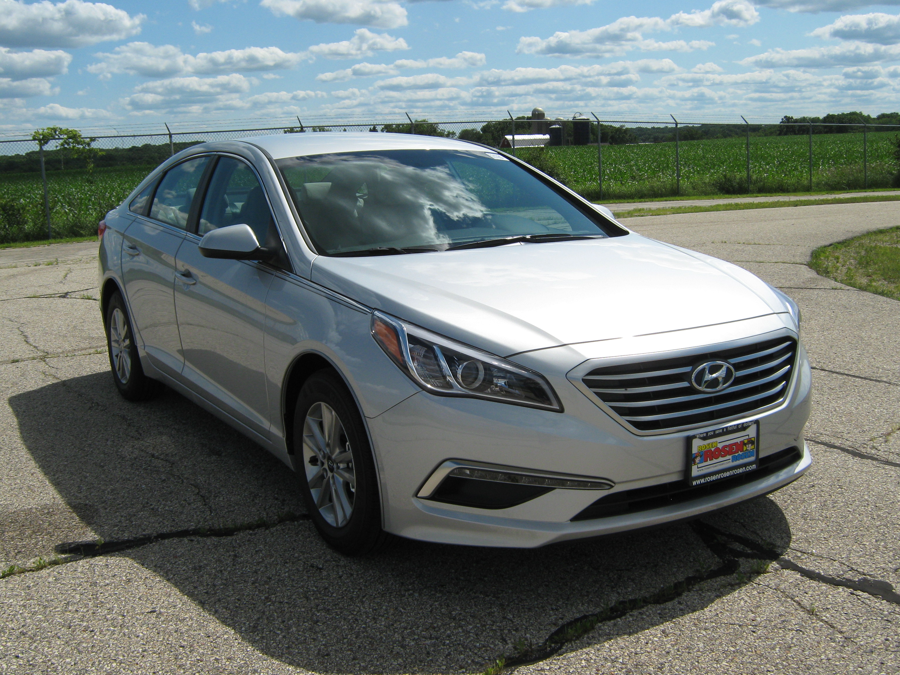 2015 HYUNDAI SONATA crash image