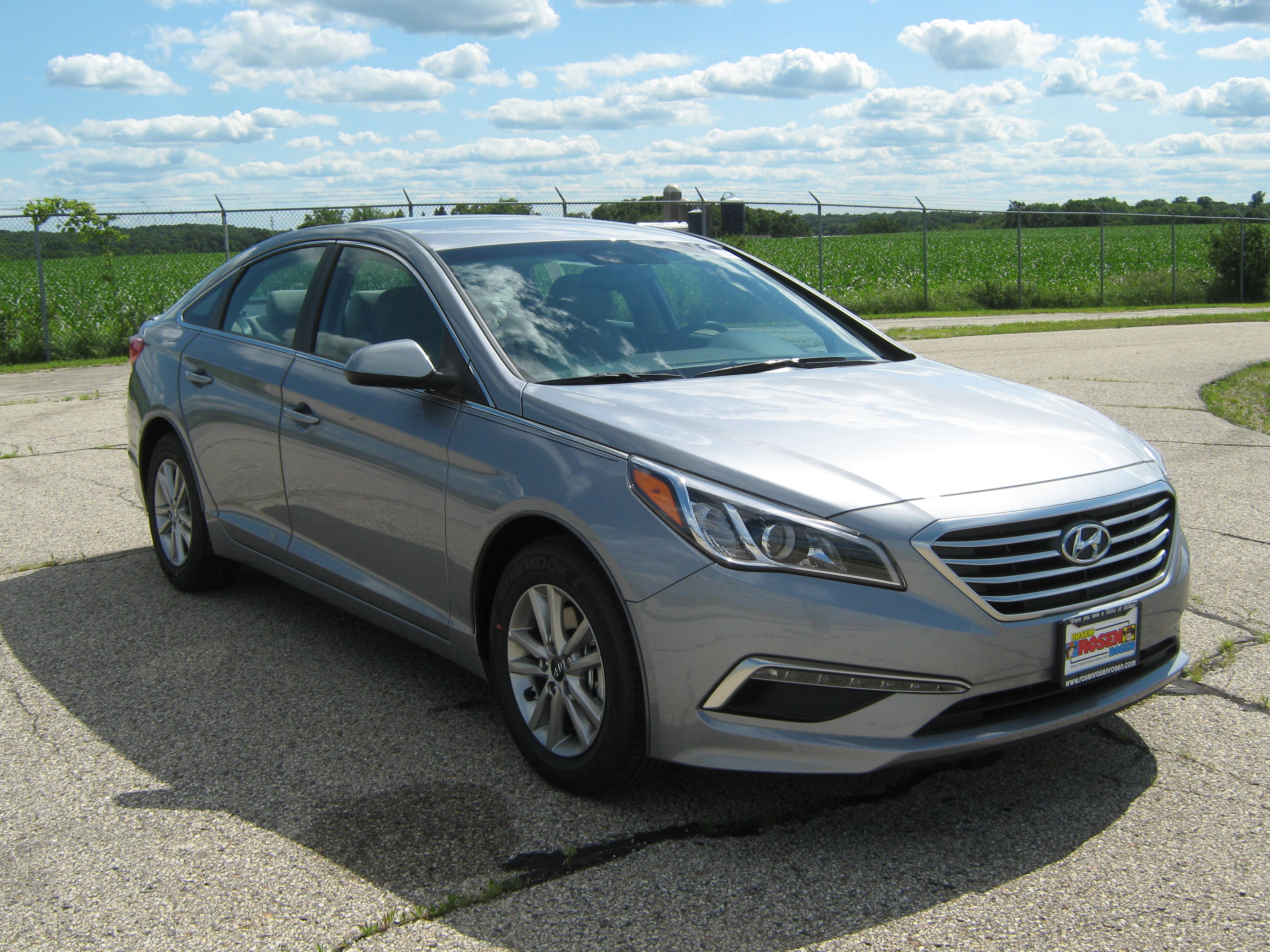 2015 HYUNDAI SONATA crash image