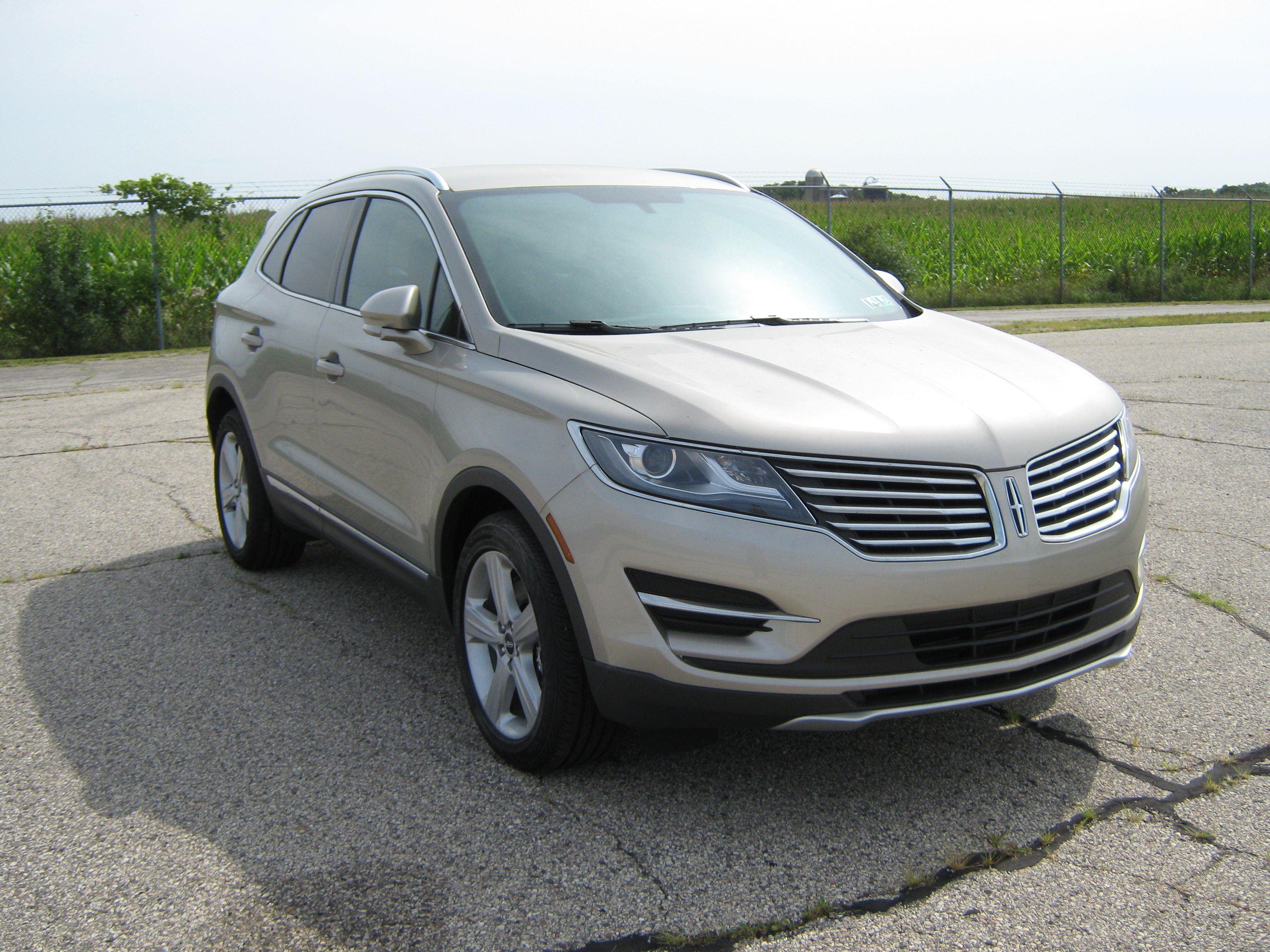 2015 LINCOLN MKC crash image