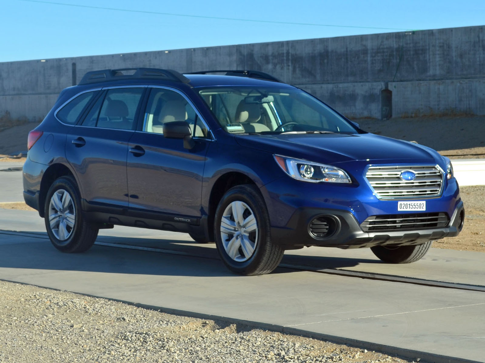 2015 SUBARU OUTBACK crash image