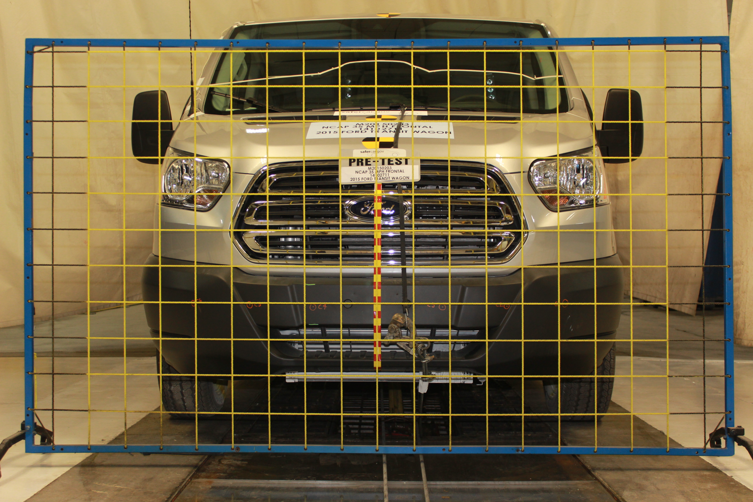 2015 FORD TRANSIT VAN crash-test photo