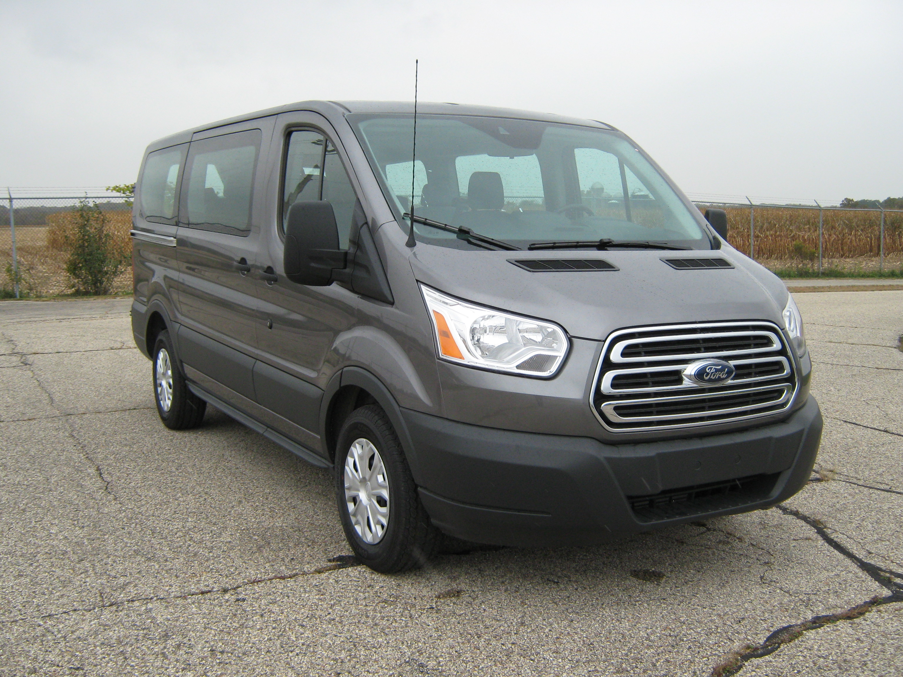 2015 FORD TRANSIT VAN crash-test photo