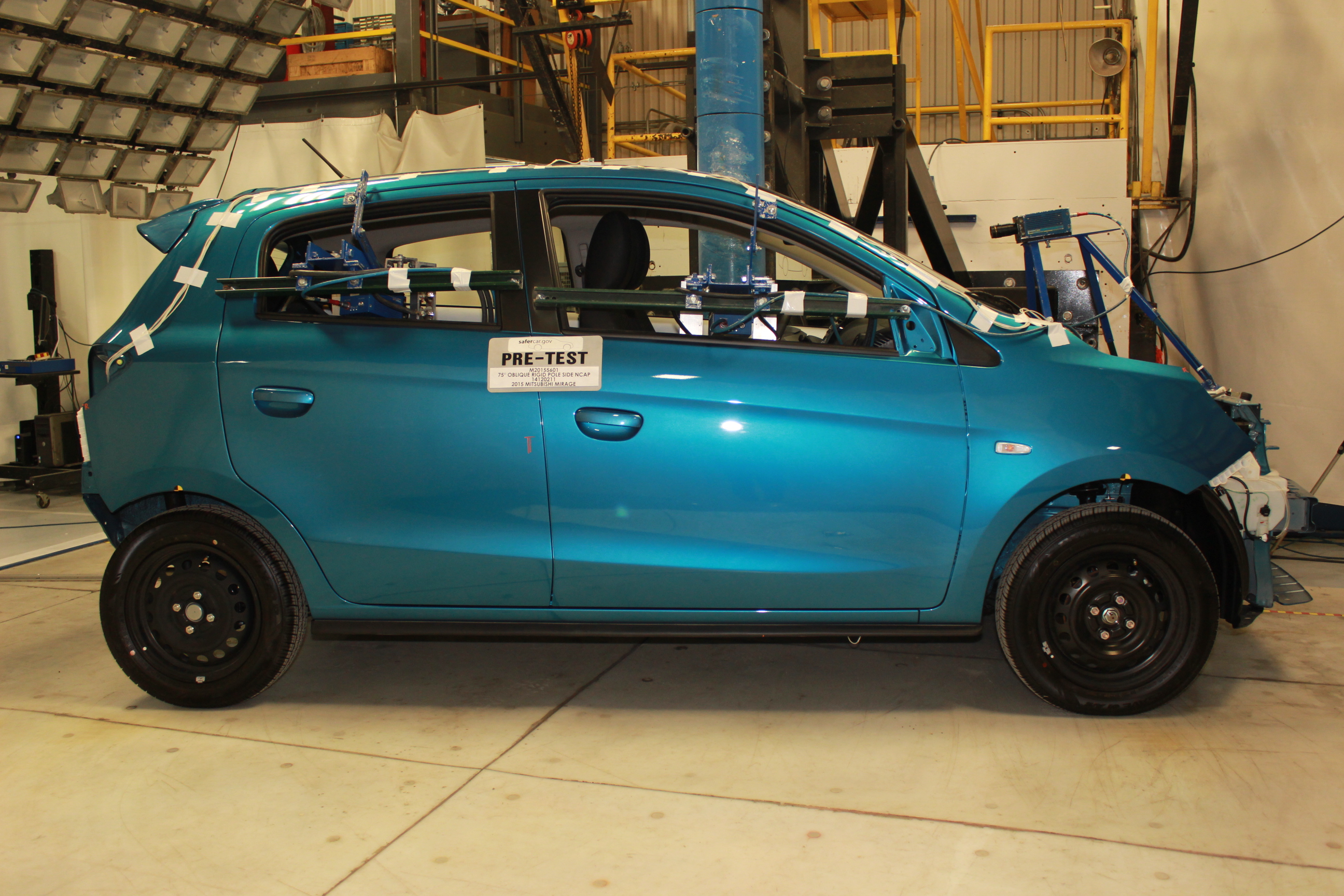2015 MITSUBISHI MIRAGE crash image 13