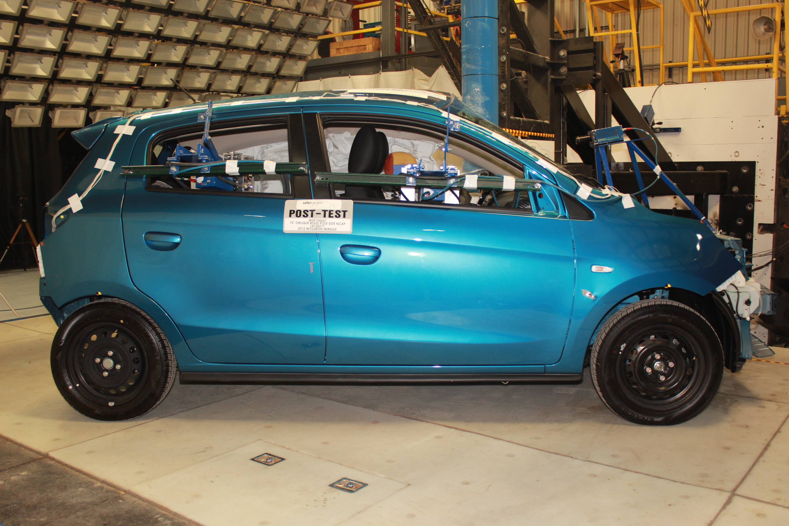 2015 MITSUBISHI MIRAGE crash image 14