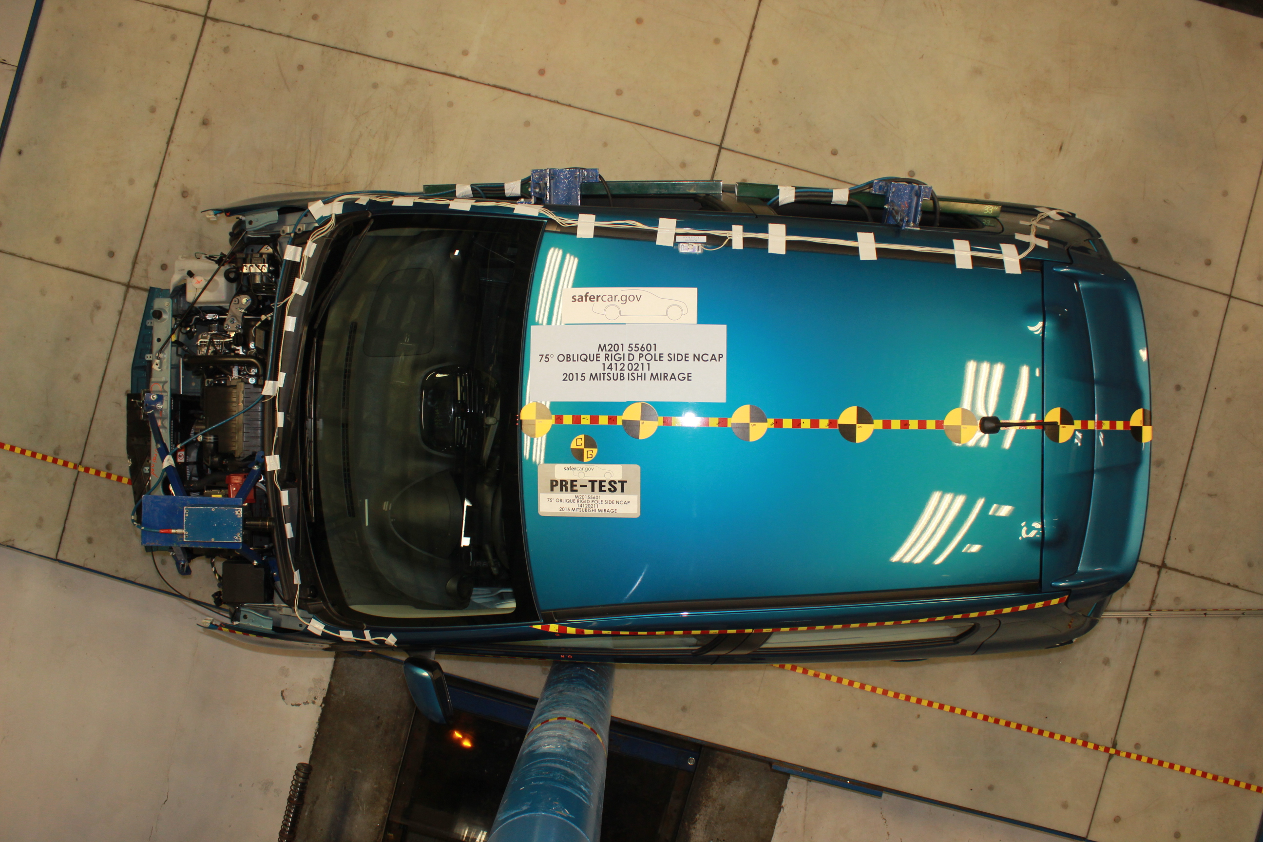2015 MITSUBISHI MIRAGE crash image 15