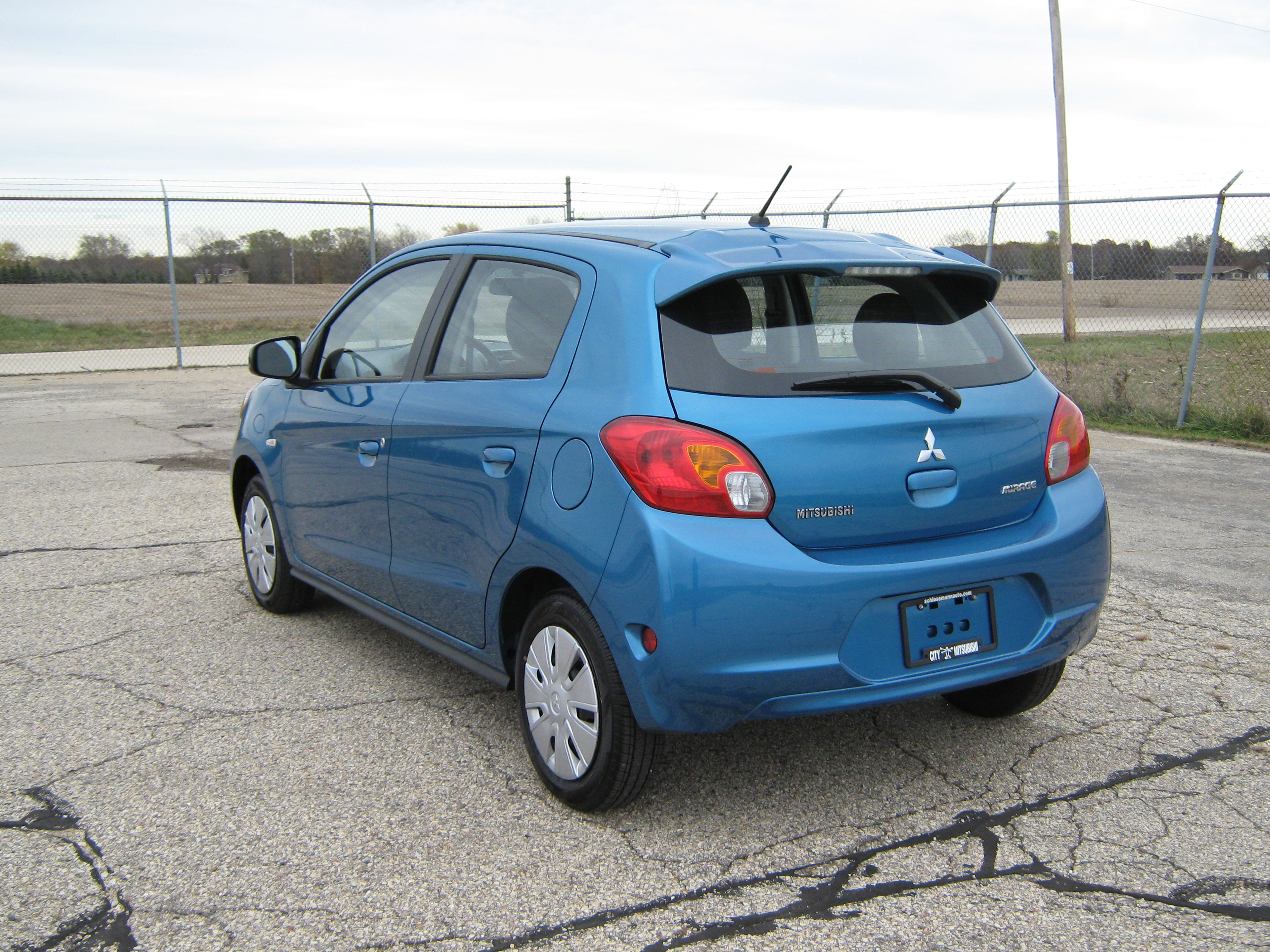 2015 MITSUBISHI MIRAGE crash image 2