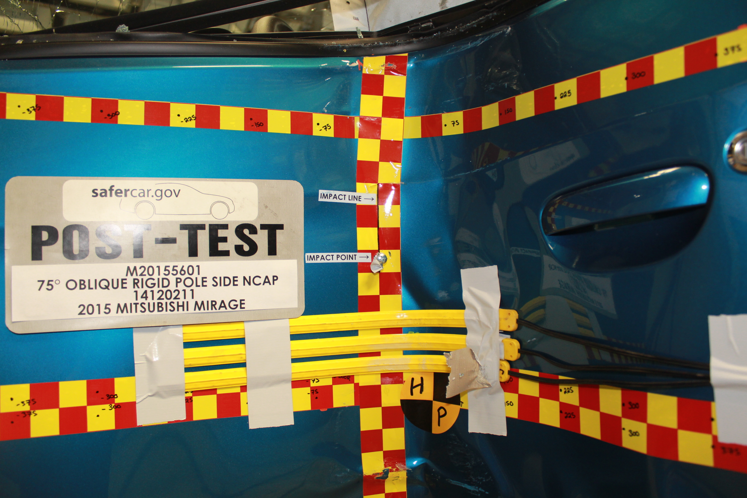 2015 MITSUBISHI MIRAGE crash image 20
