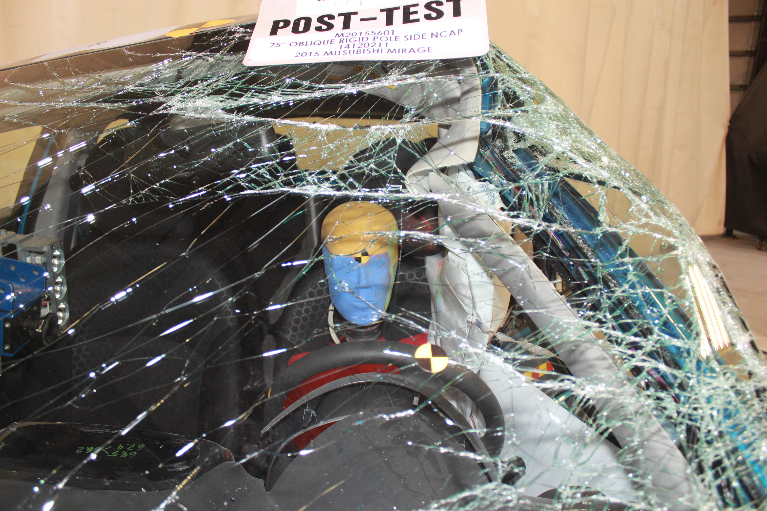 2015 MITSUBISHI MIRAGE crash image 22