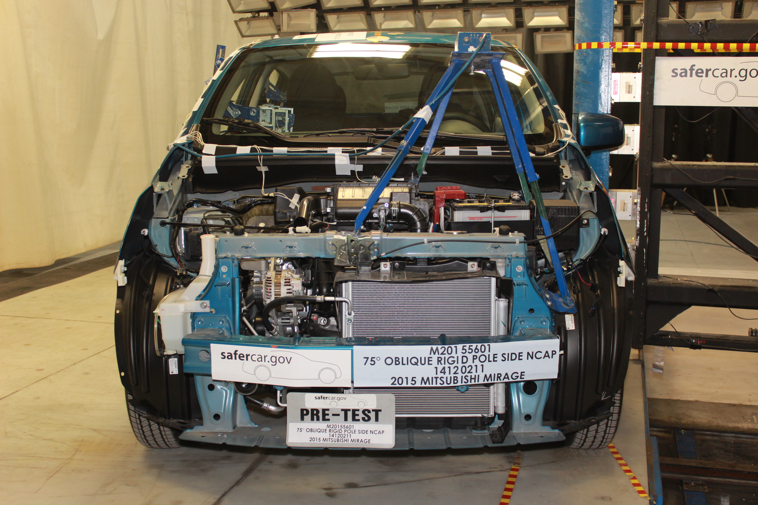 2015 MITSUBISHI MIRAGE crash image 3