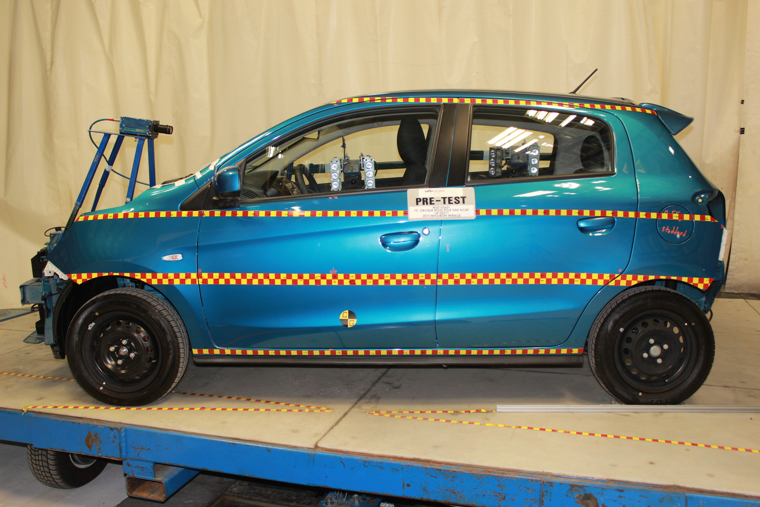 2015 MITSUBISHI MIRAGE crash image 7