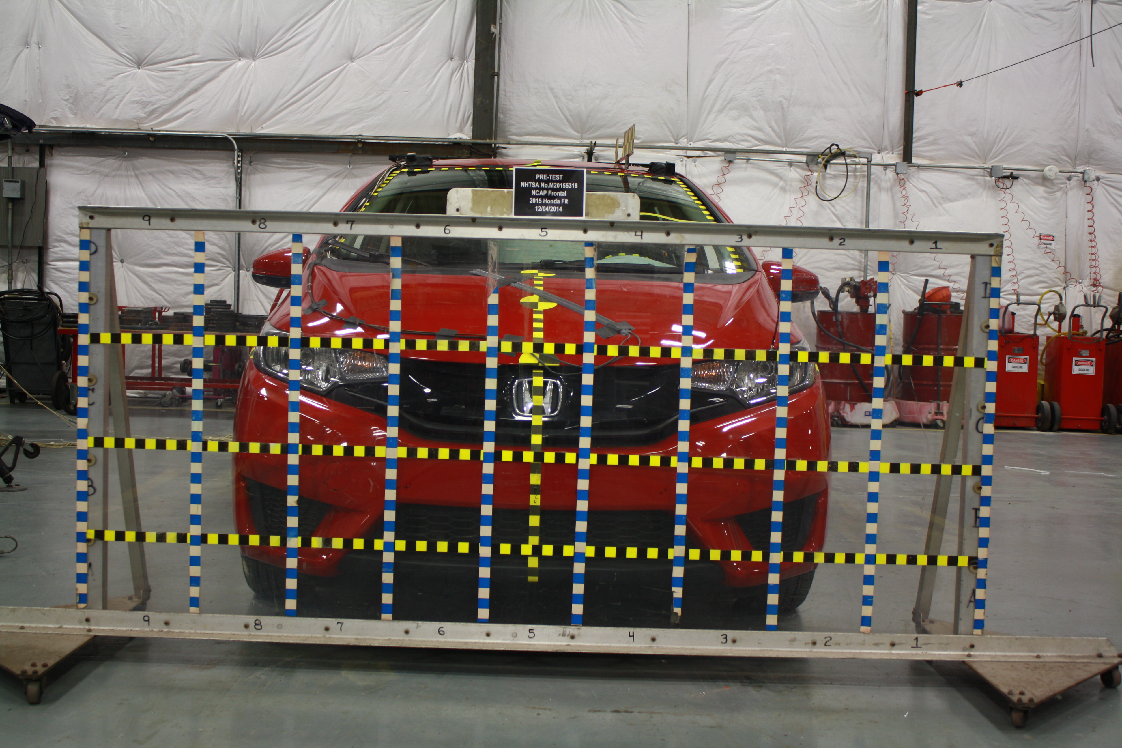 2015 HONDA FIT crash-test photo