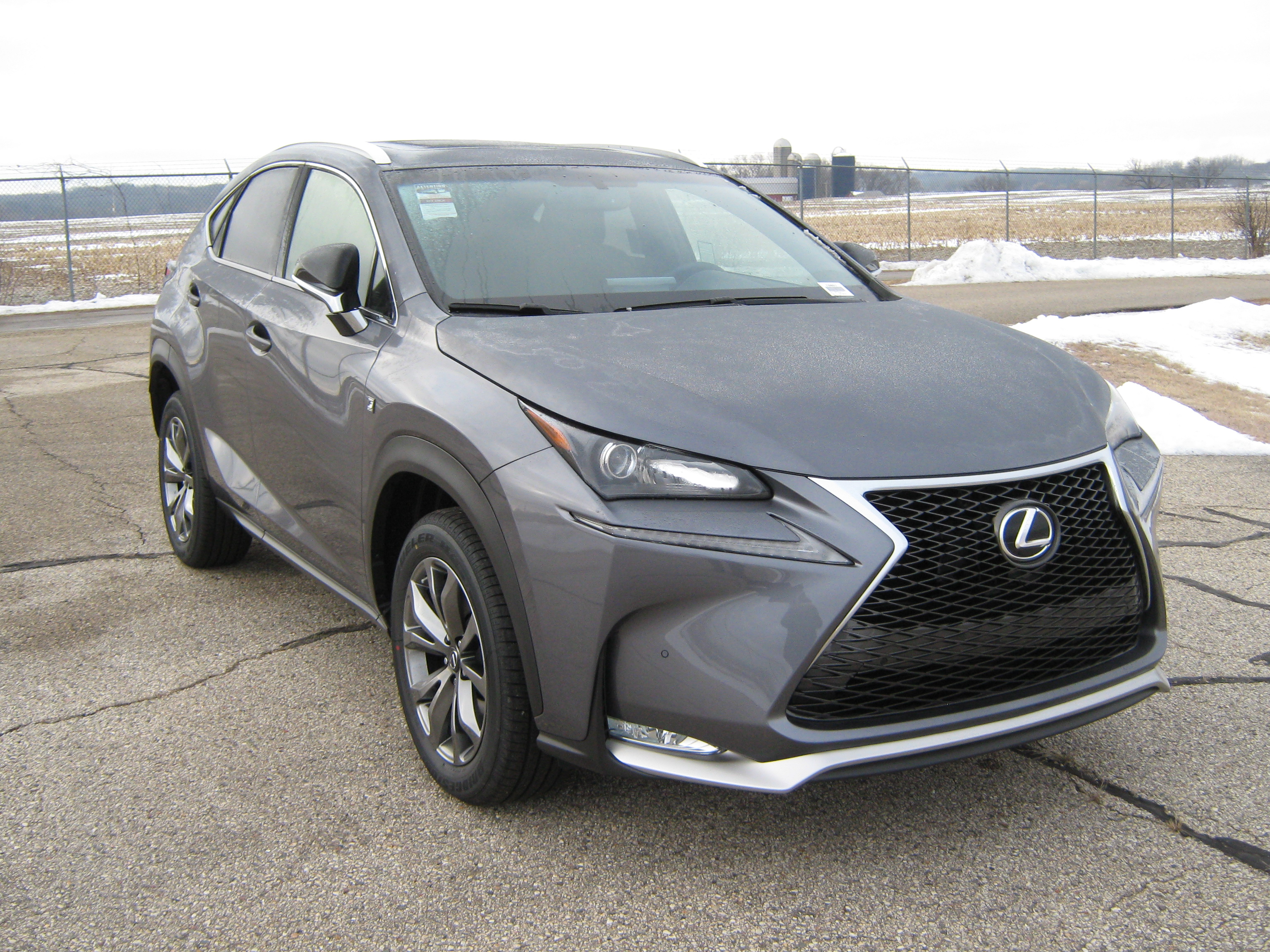 2015 LEXUS NX200t crash image