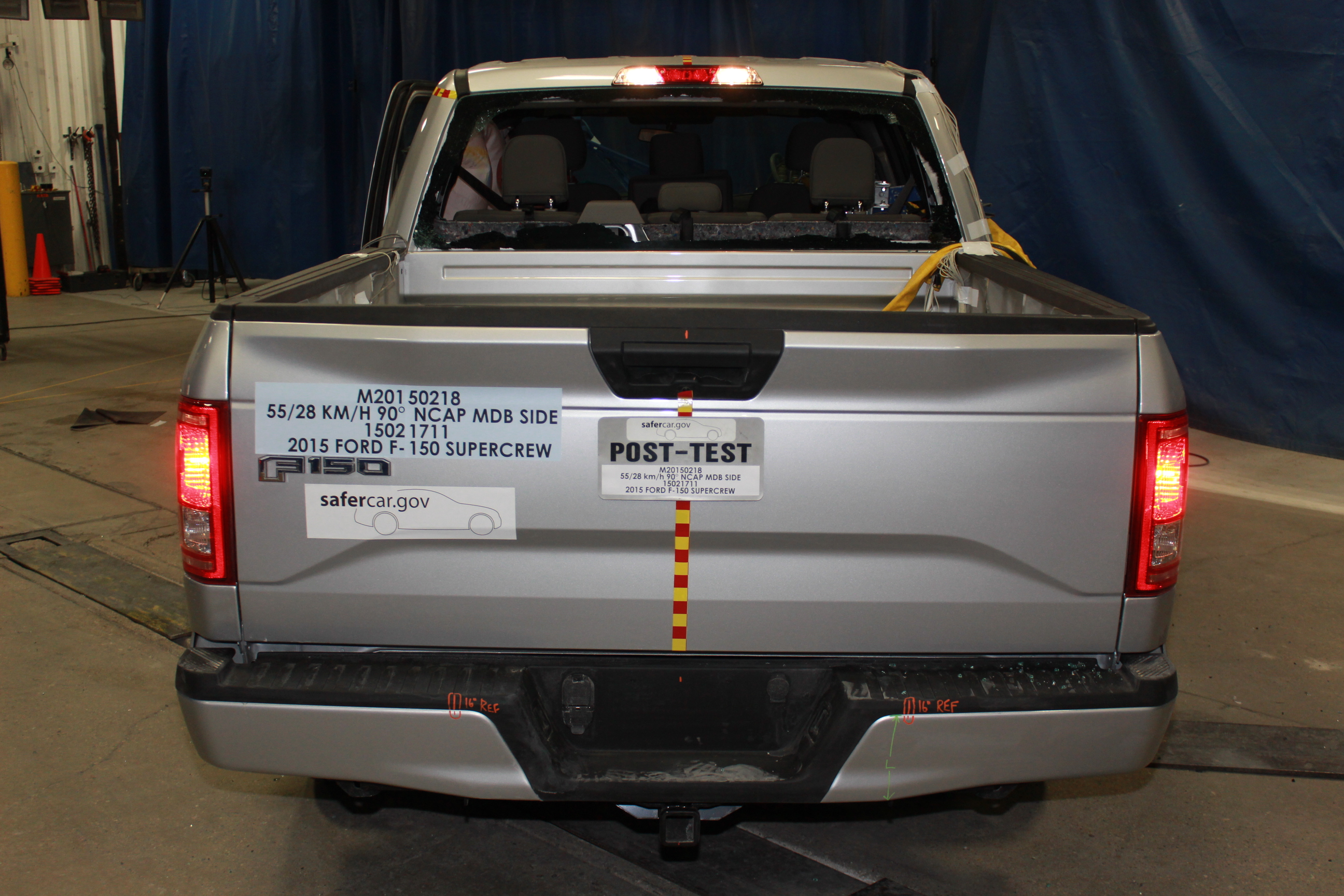 2015 FORD F150 SUPERCREW crash image 12