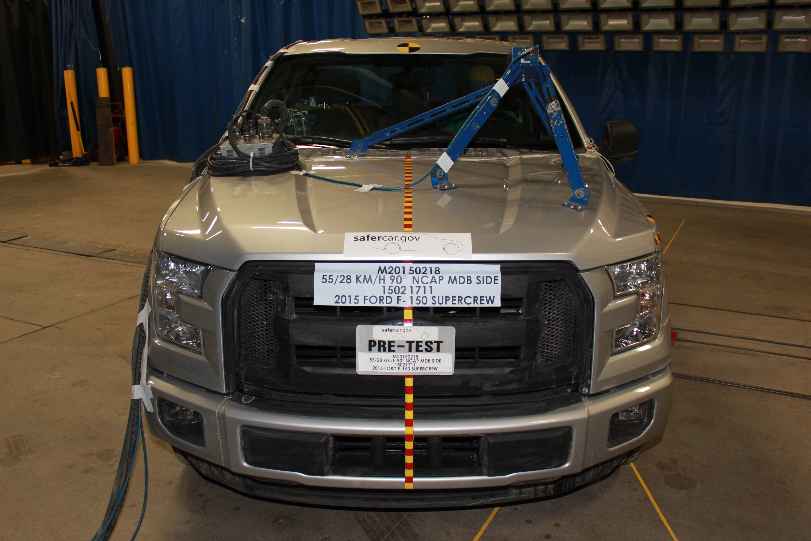 2015 FORD F150 SUPERCREW crash image 3