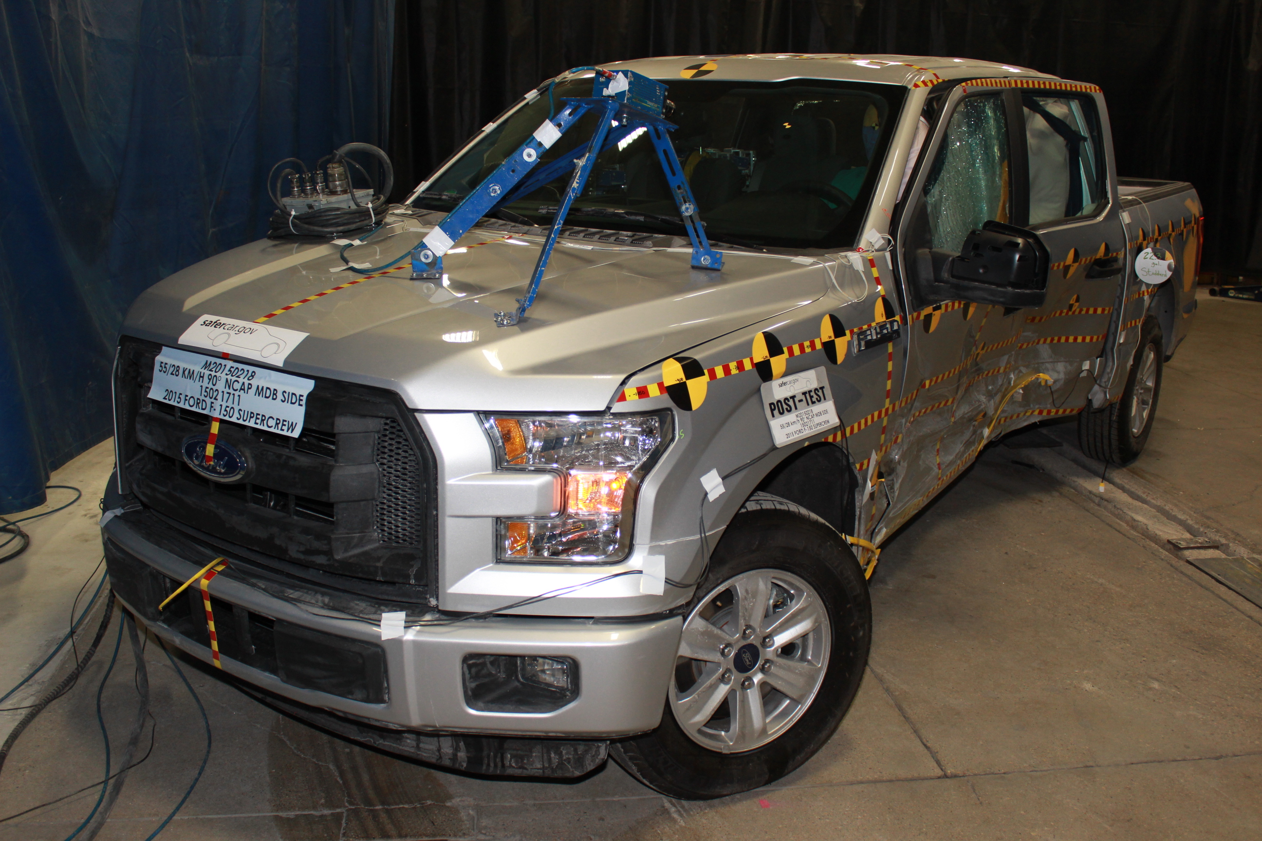 2015 FORD F150 SUPERCREW crash image 6