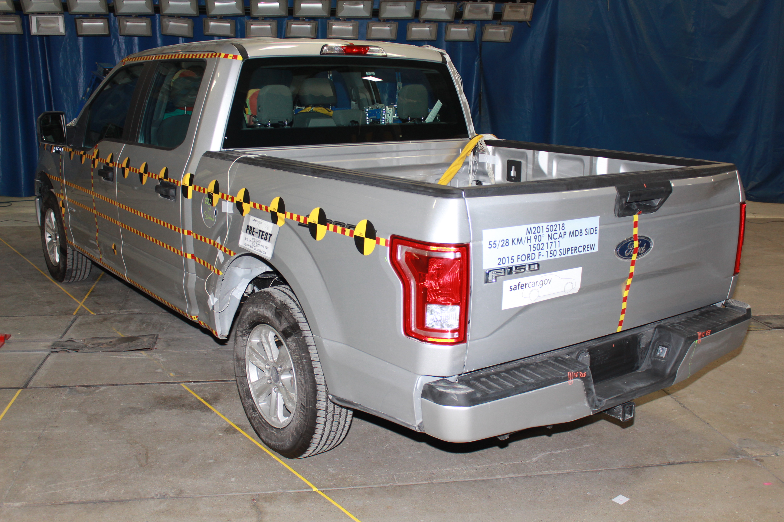 2015 FORD F150 SUPERCREW crash image 9
