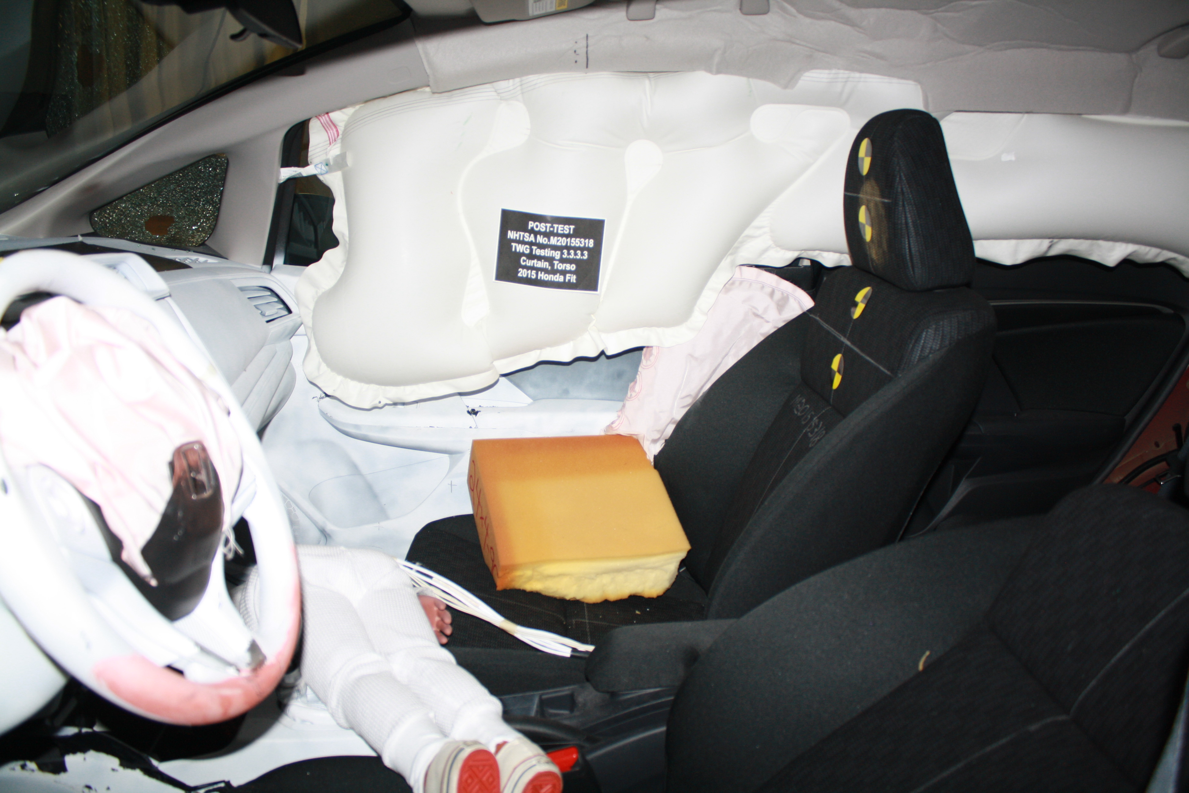 2015 HONDA FIT crash image