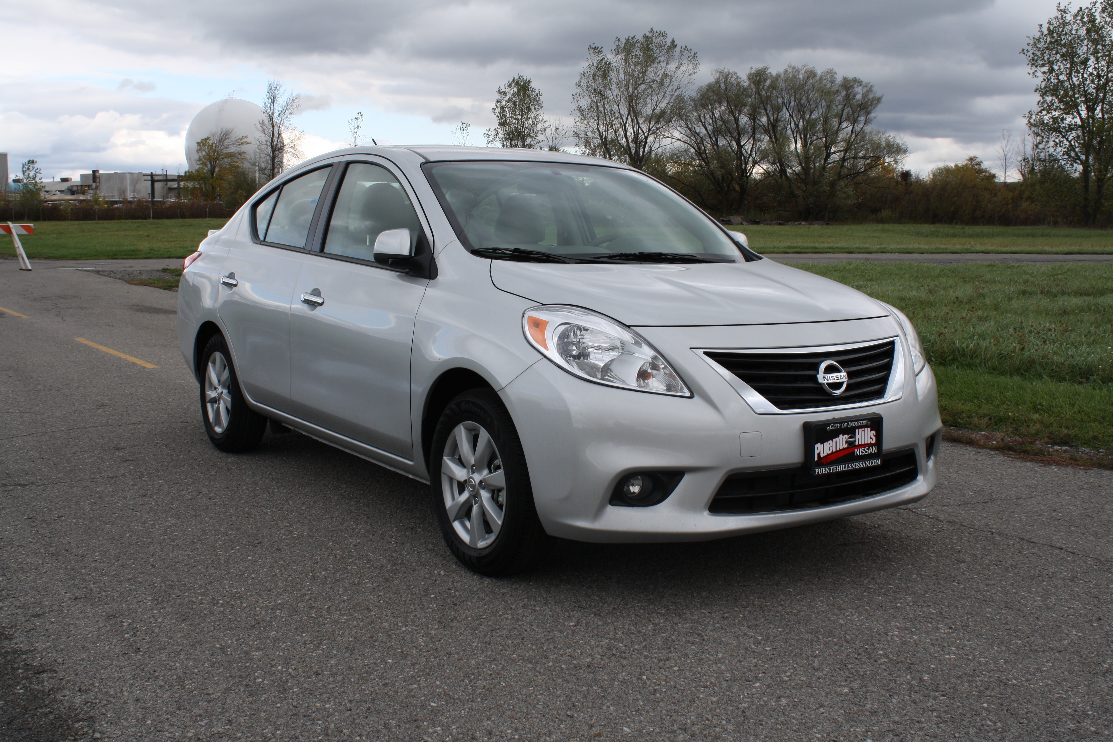 2012 NISSAN VERSA crash-test photo