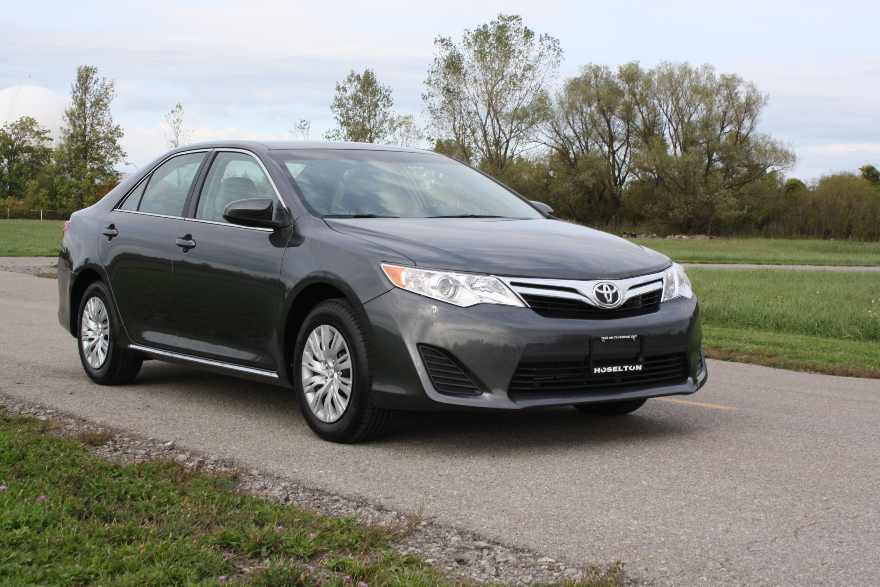 2012 TOYOTA CAMRY crash-test photo