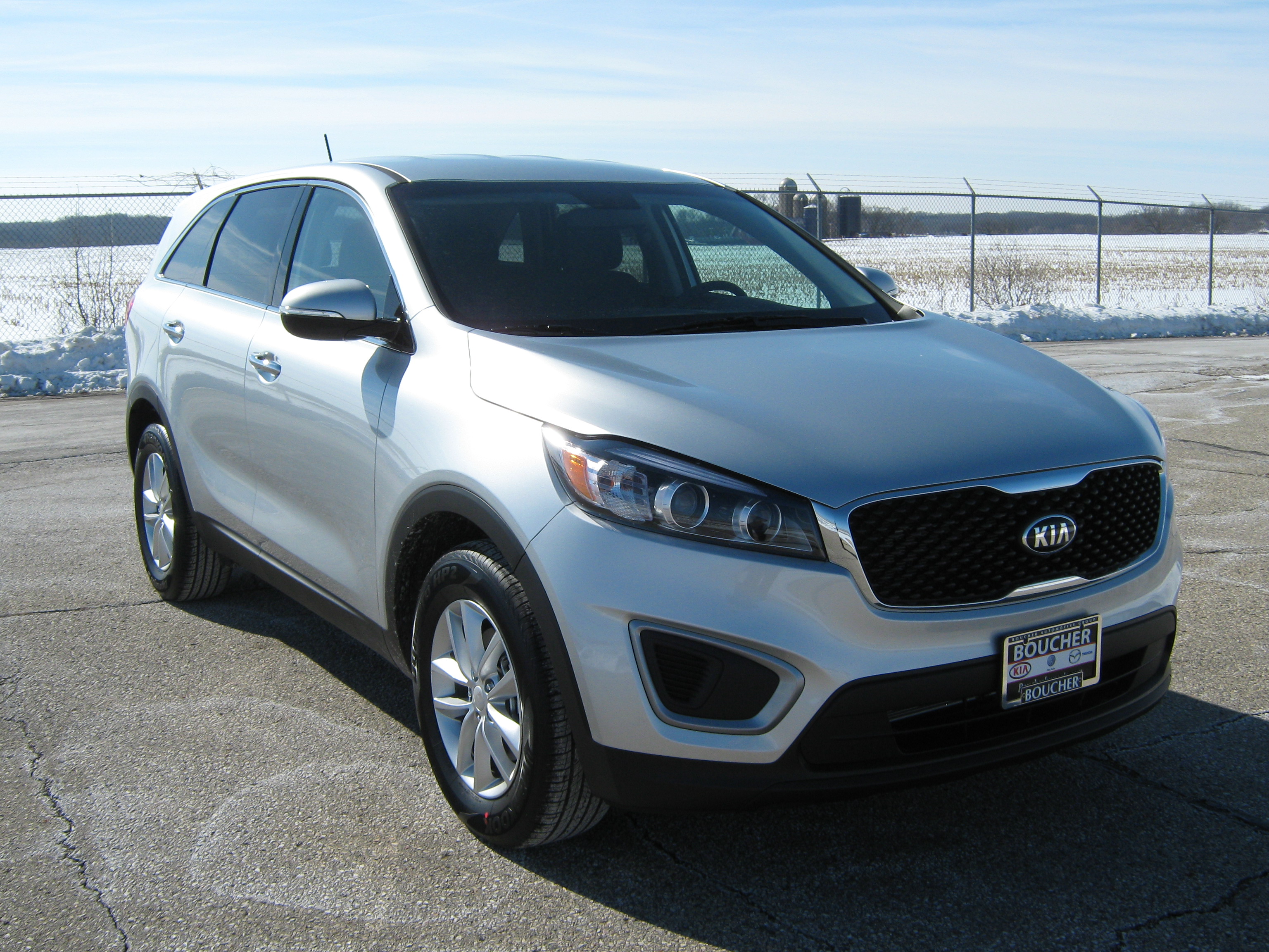 2016 KIA SORENTO crash-test photo