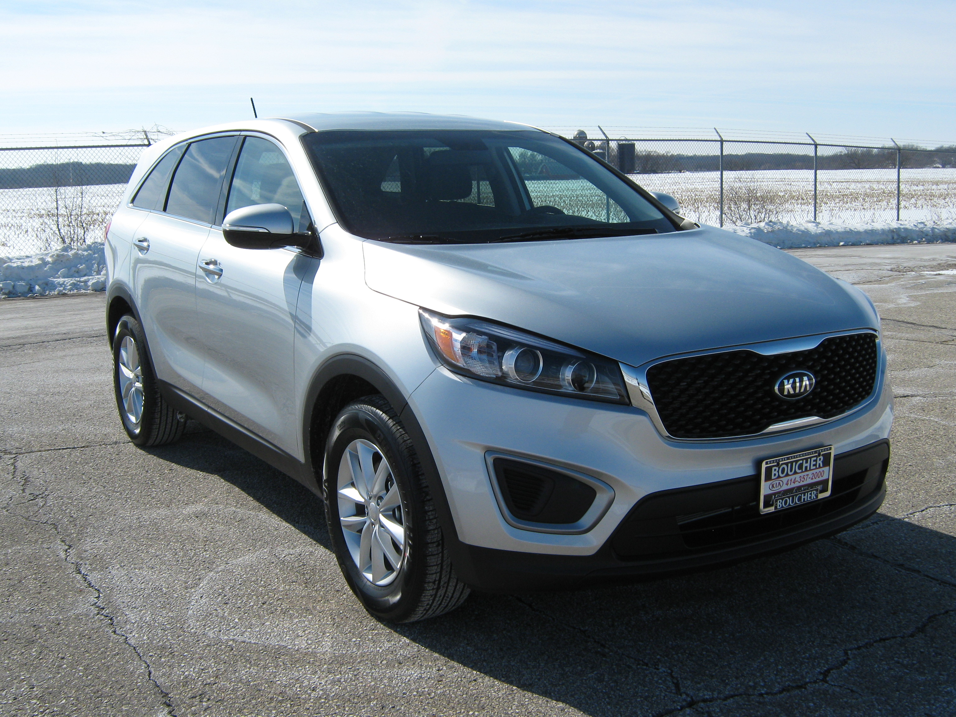 2016 KIA SORENTO crash-test photo